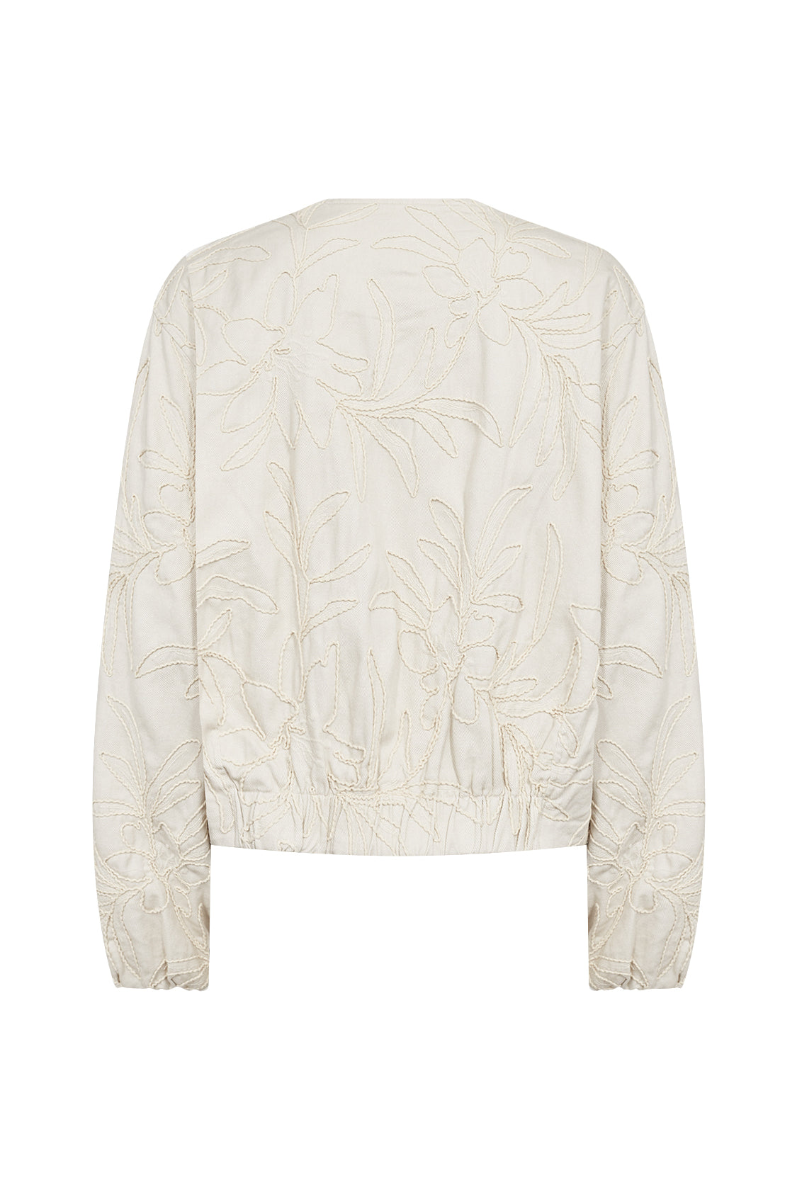 Soya Concept Gerda Embroidered Jacket - Cream
