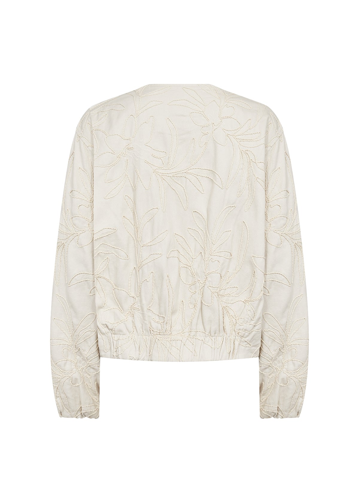 Soya Concept Gerda Embroidered Jacket - Cream