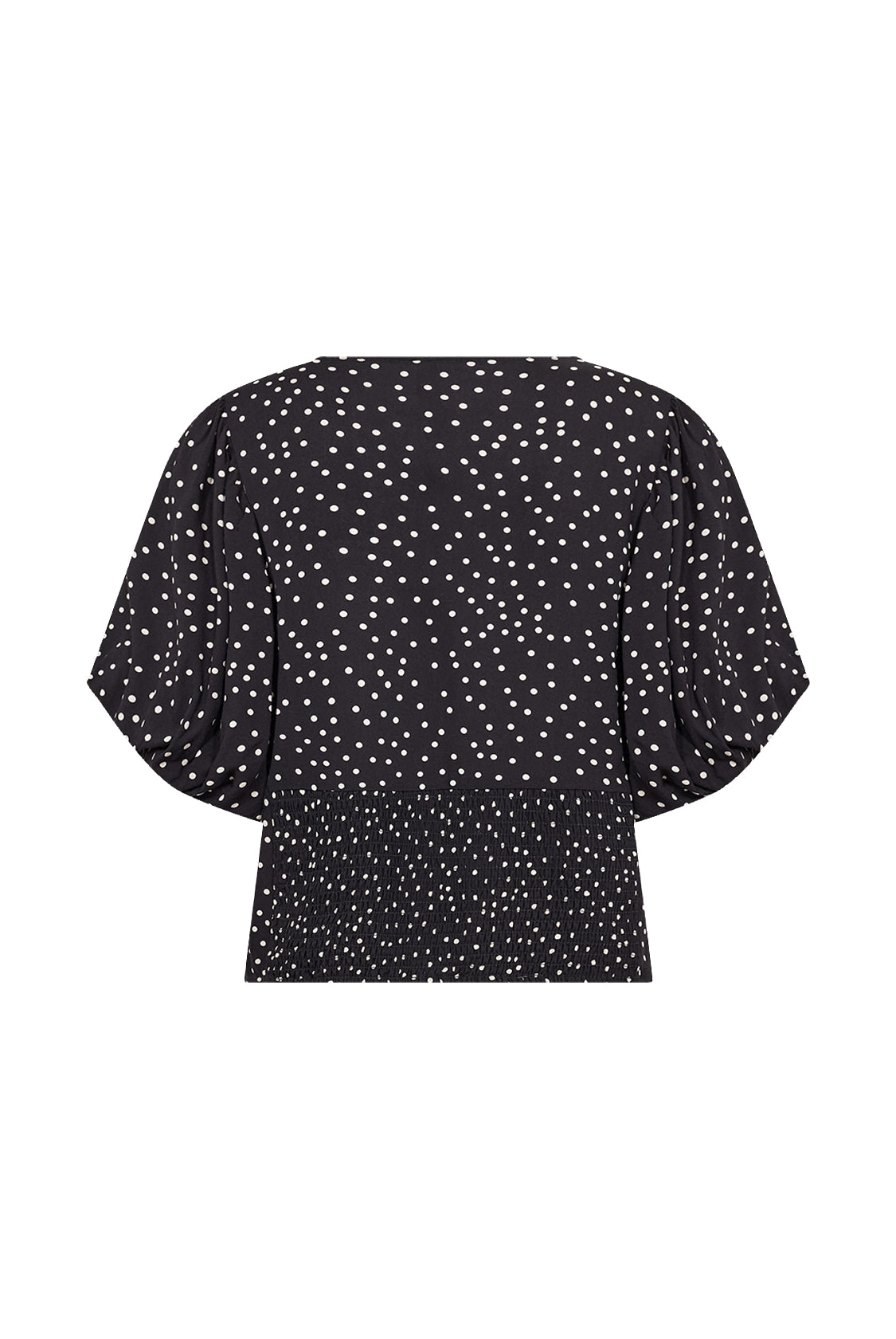 Soya Concept Gilda Spotty Blouse - Black Combi