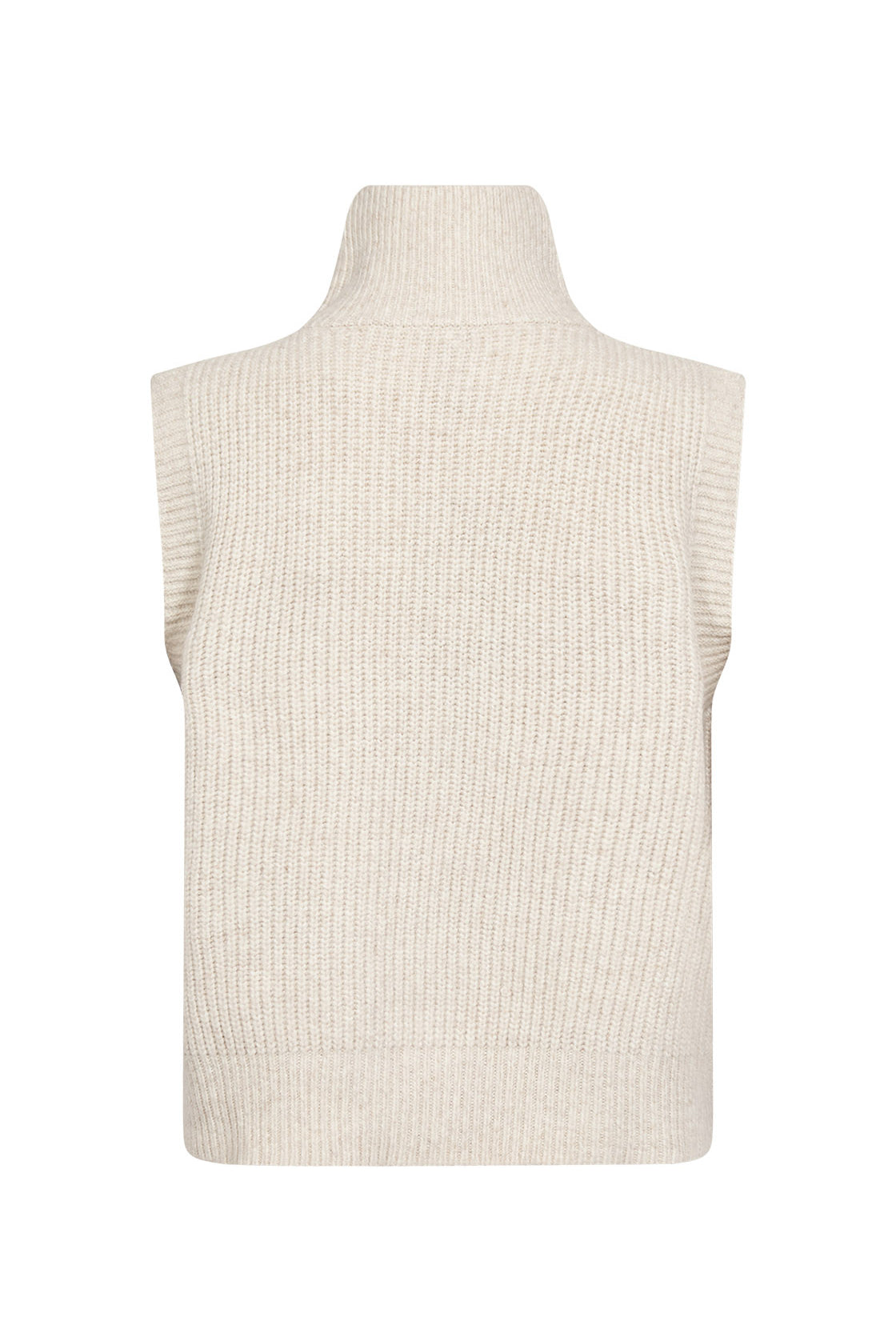 Soya Concept Gith Sleeveless Jumper - Cream Melange