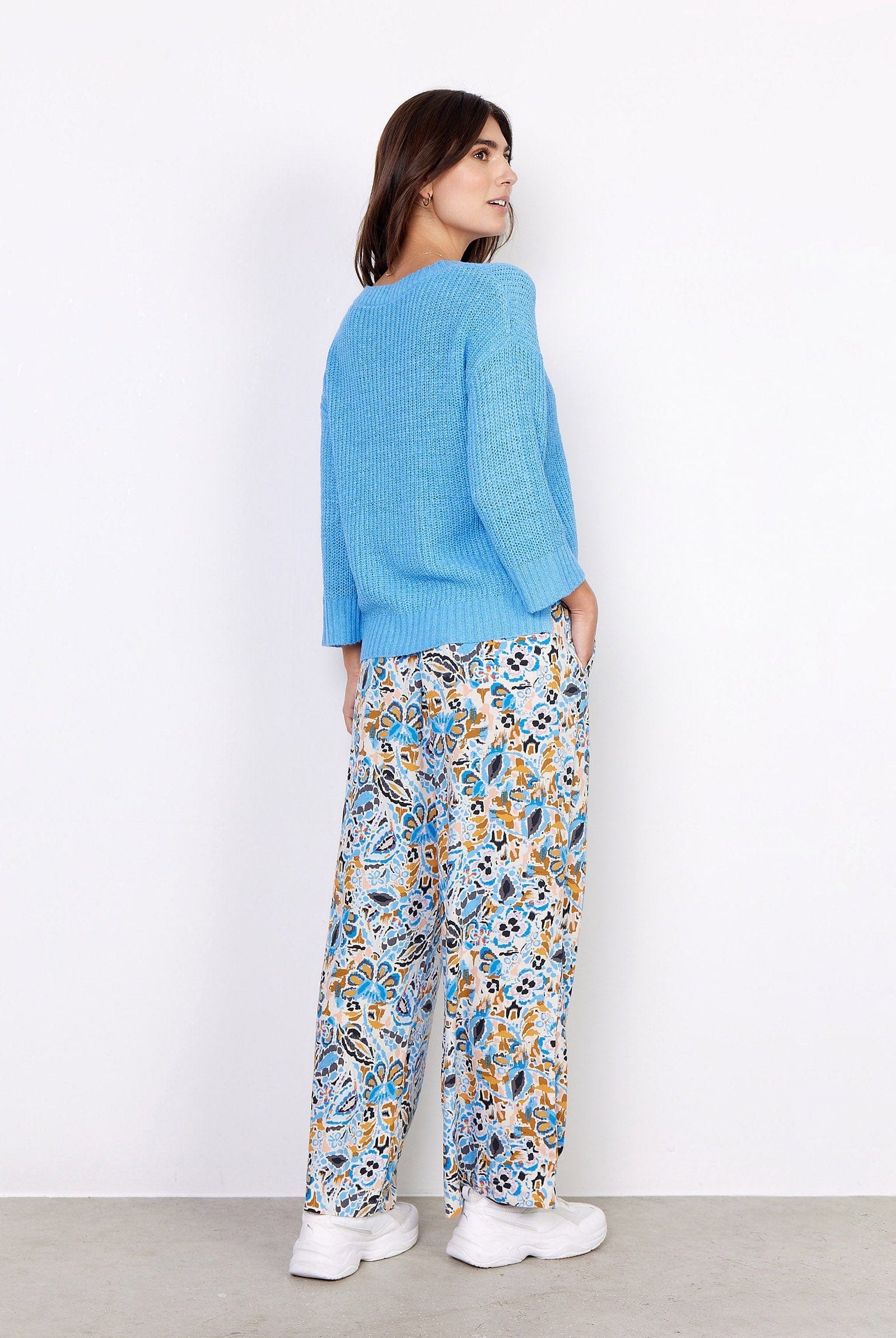 Soya Concept Glenda Jumper - Sky Blue
