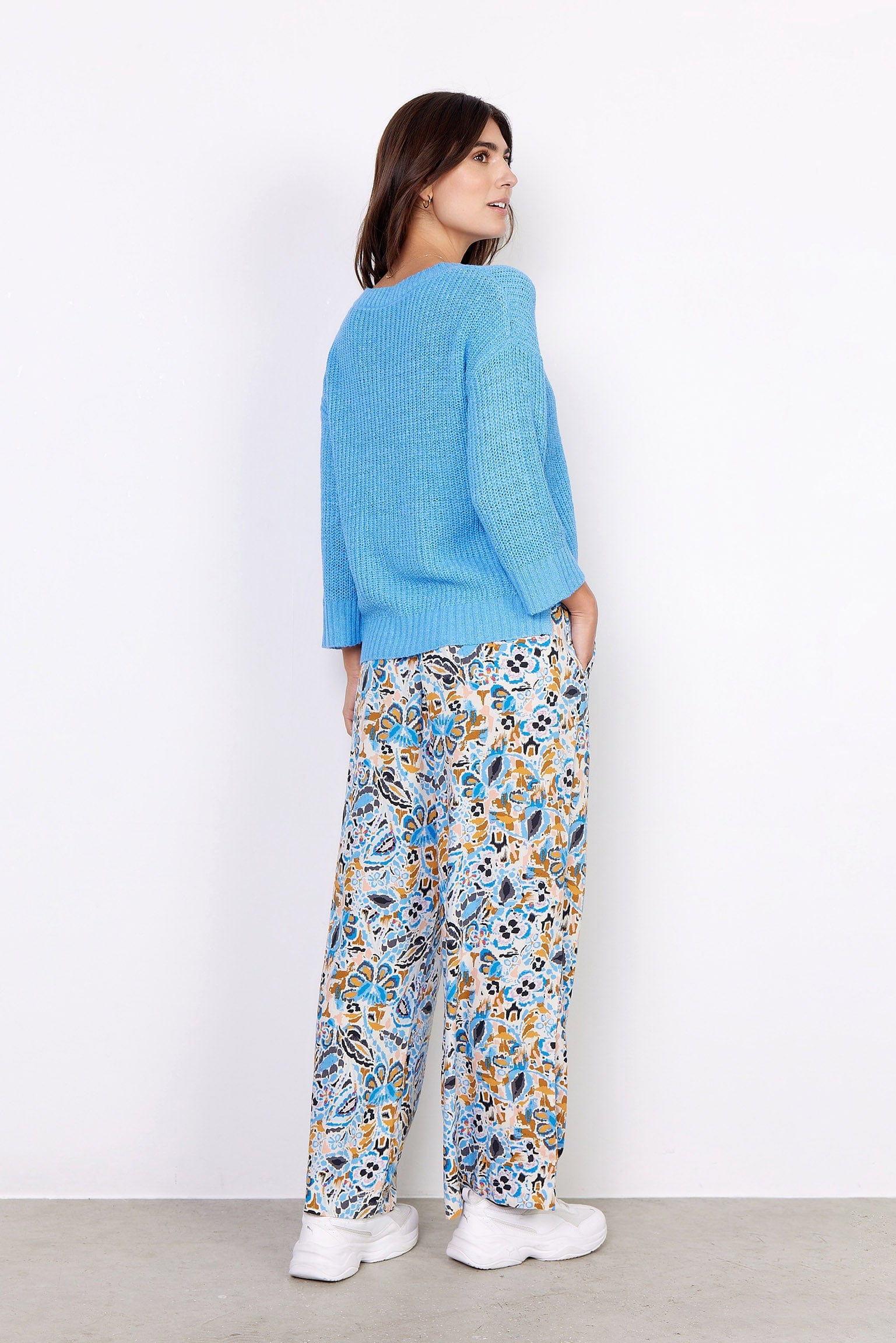 Soya Concept Glenda Jumper - Sky Blue