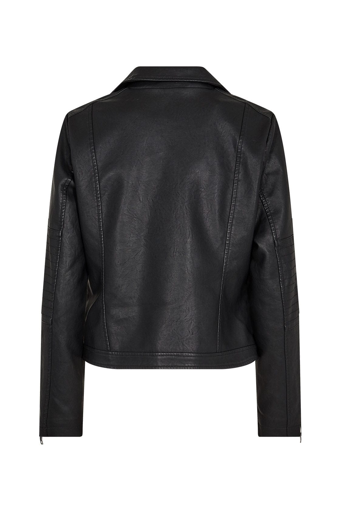 Soya Concept Gunilla Faux Leather Jacket - Black