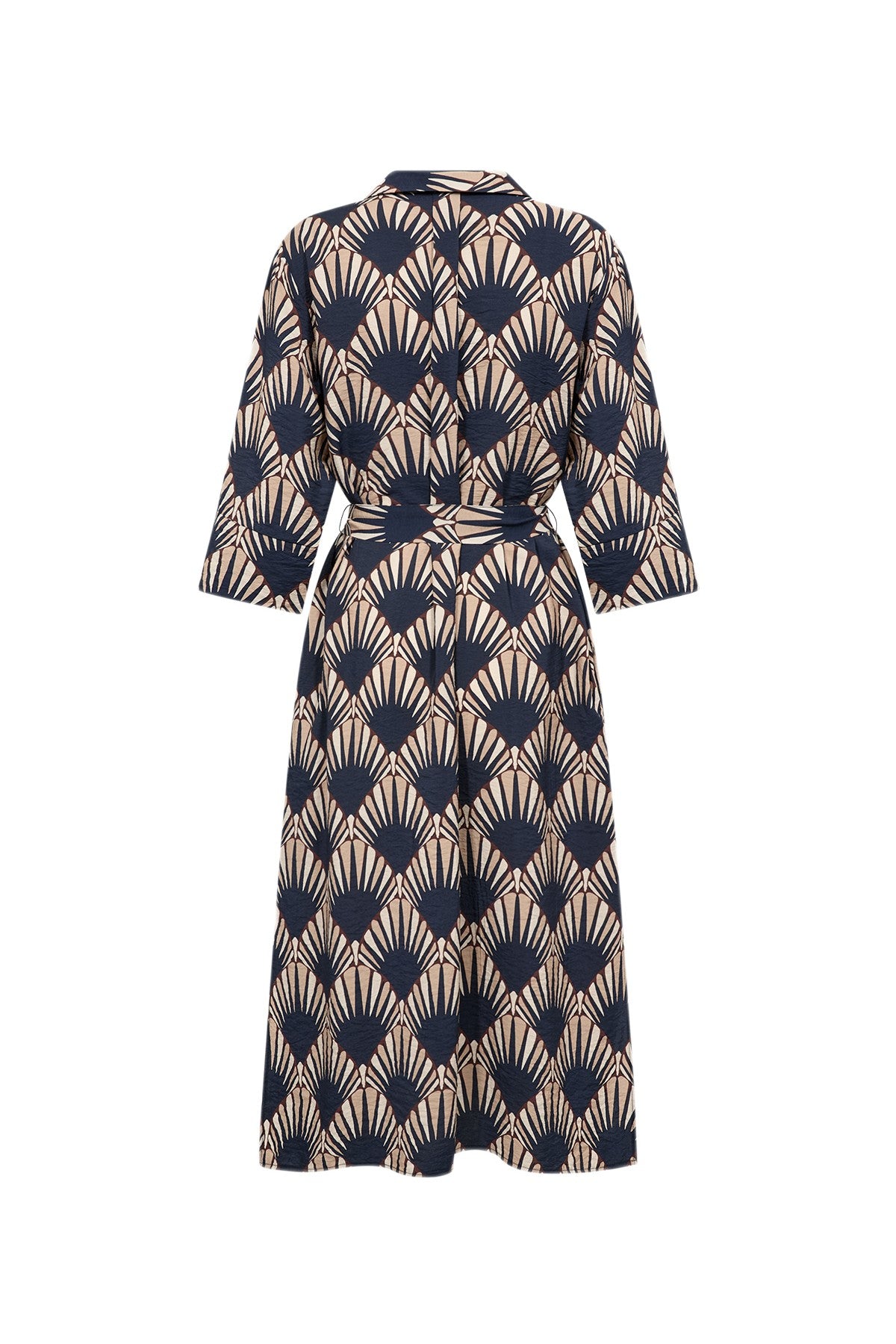 Soya Concept Halin Midi Dress - Navy Combi