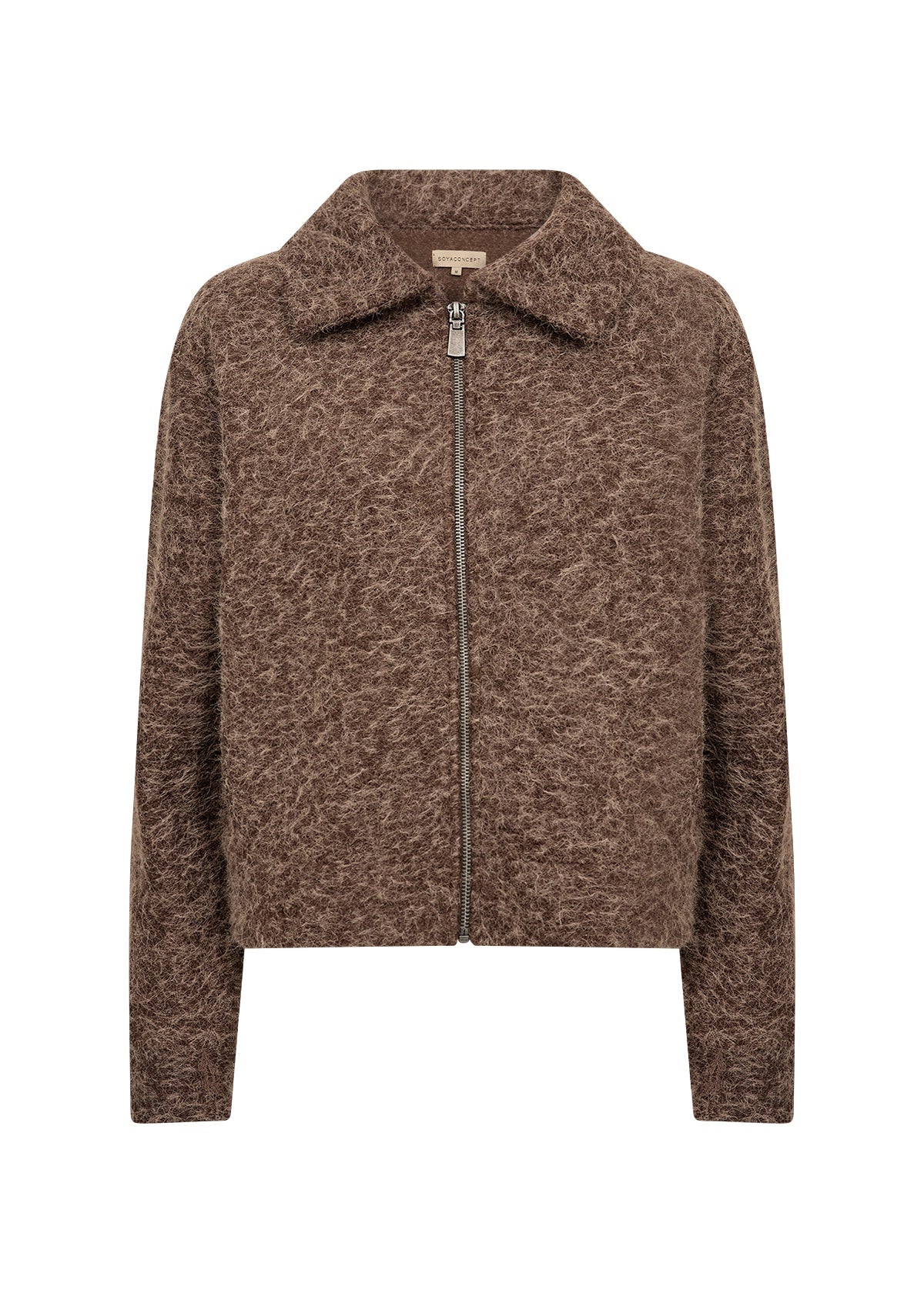 Soya Concept Hira Jacket - Chocolate Plum Melange