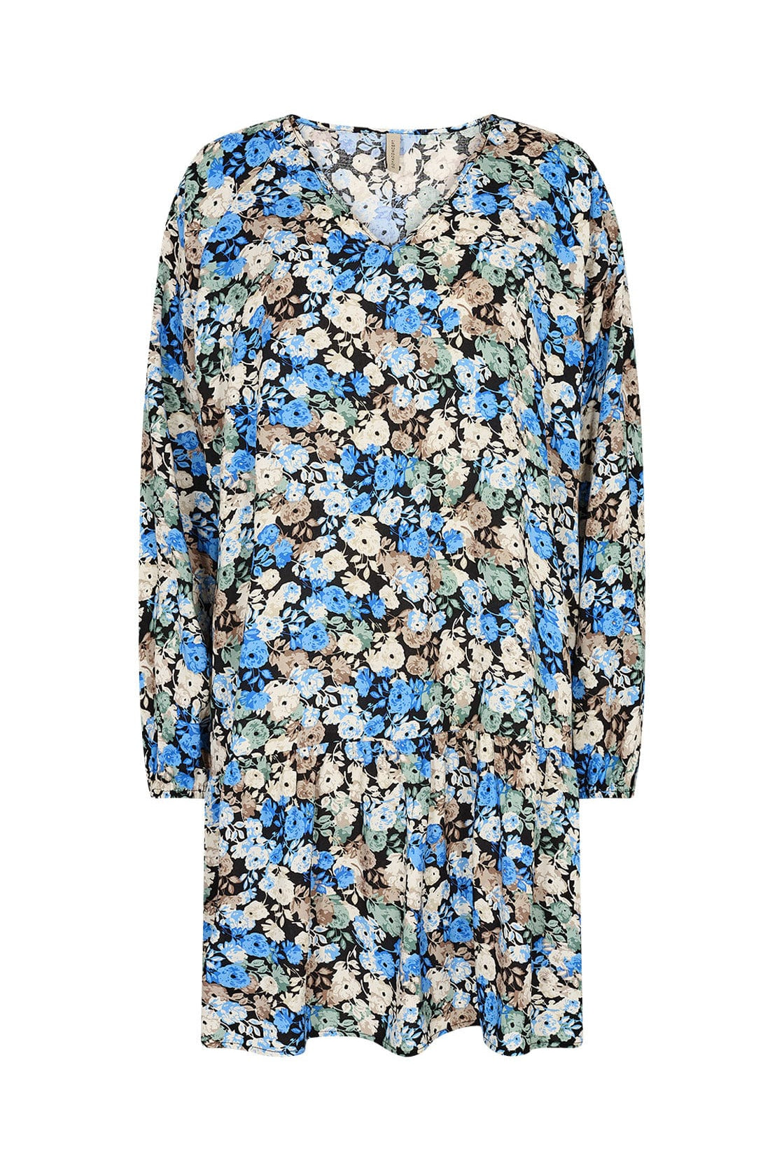 Soya Concept Joleen Dress - Bright Blue Combi