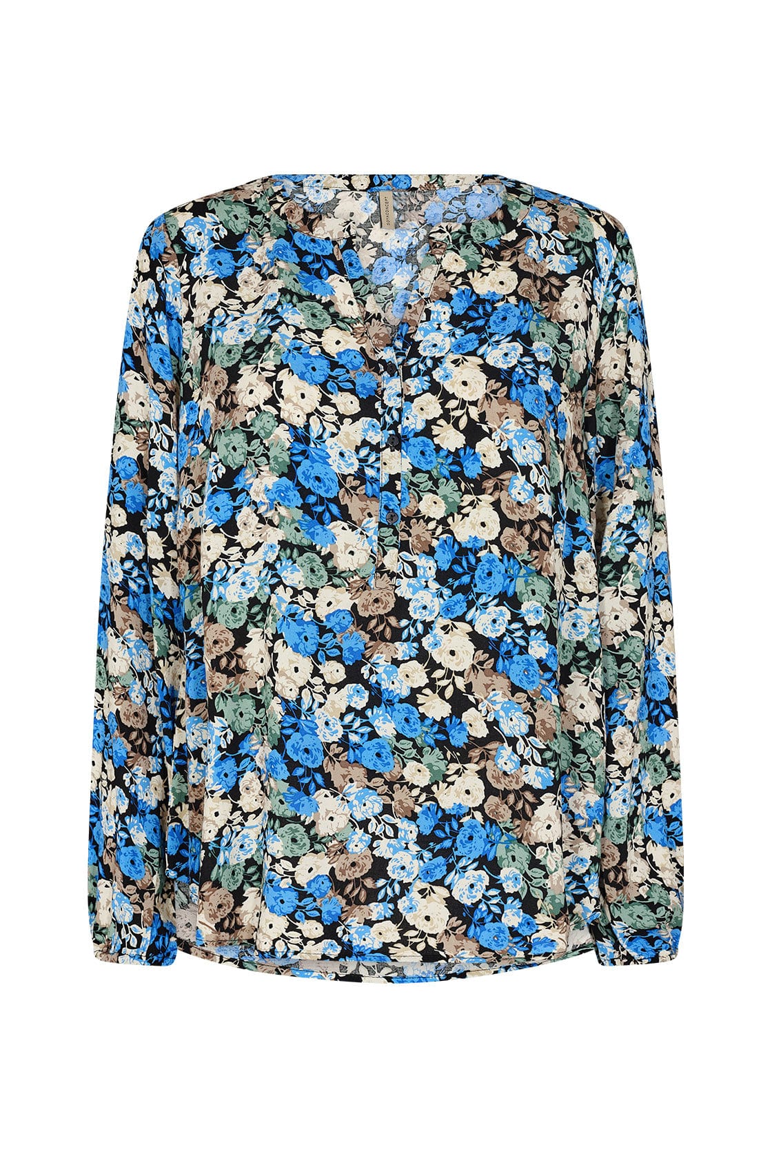 Soya Concept Joleen Shirt - Bright Blue Combi