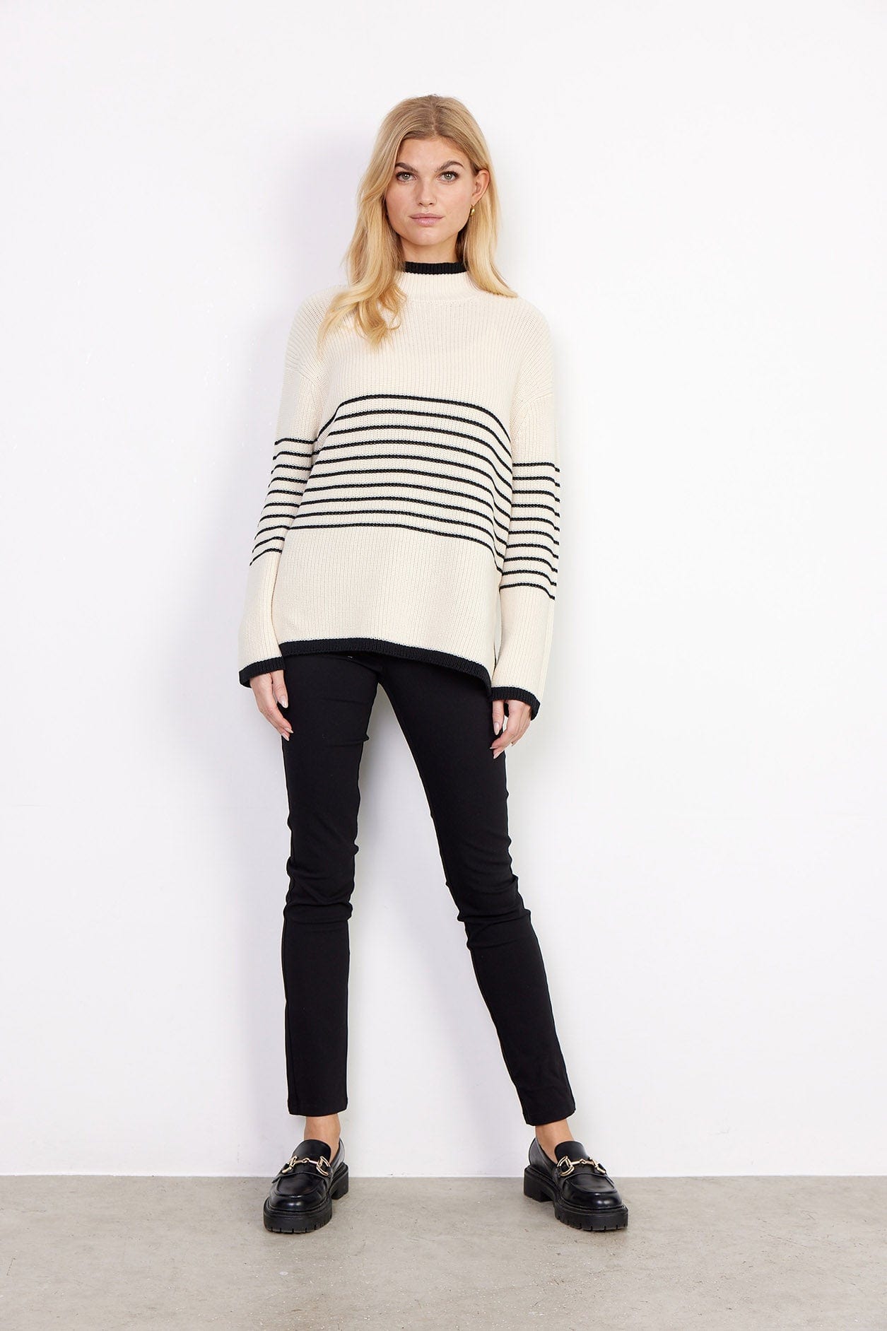 Soya Concept Julia Jumper - Cream Combi