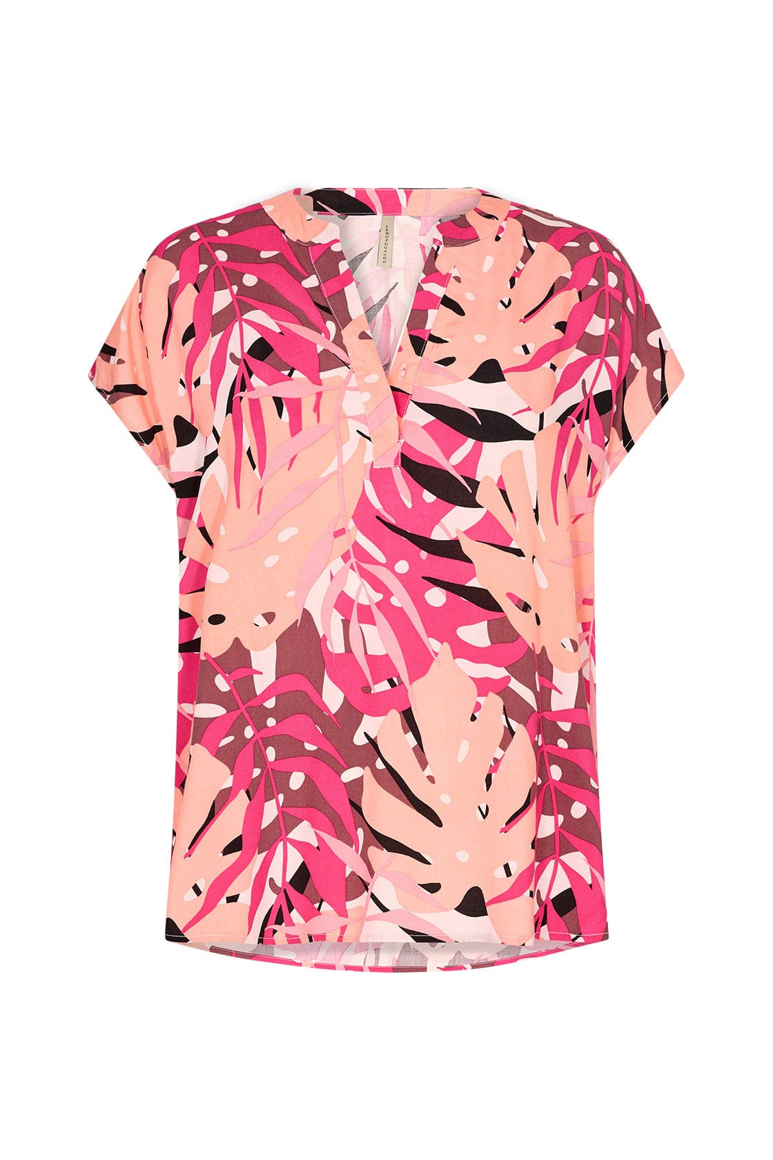 Soya Concept Kabrina Blouse - Fuchsia Rose Combi