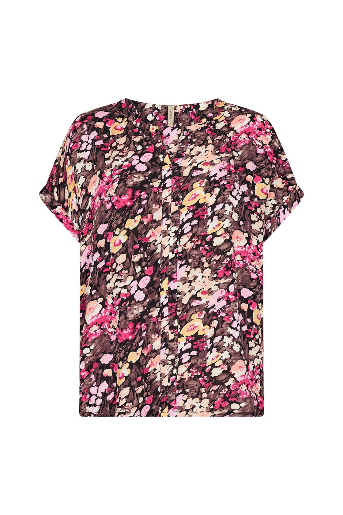 Soya Concept Karelia Blouse - Fuchsia Rose Combi
