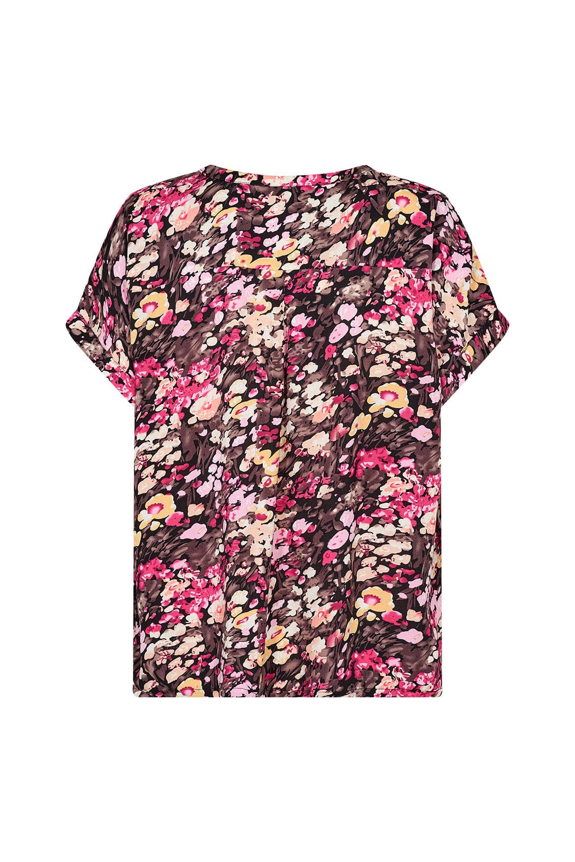 Soya Concept Karelia Blouse - Fuchsia Rose Combi