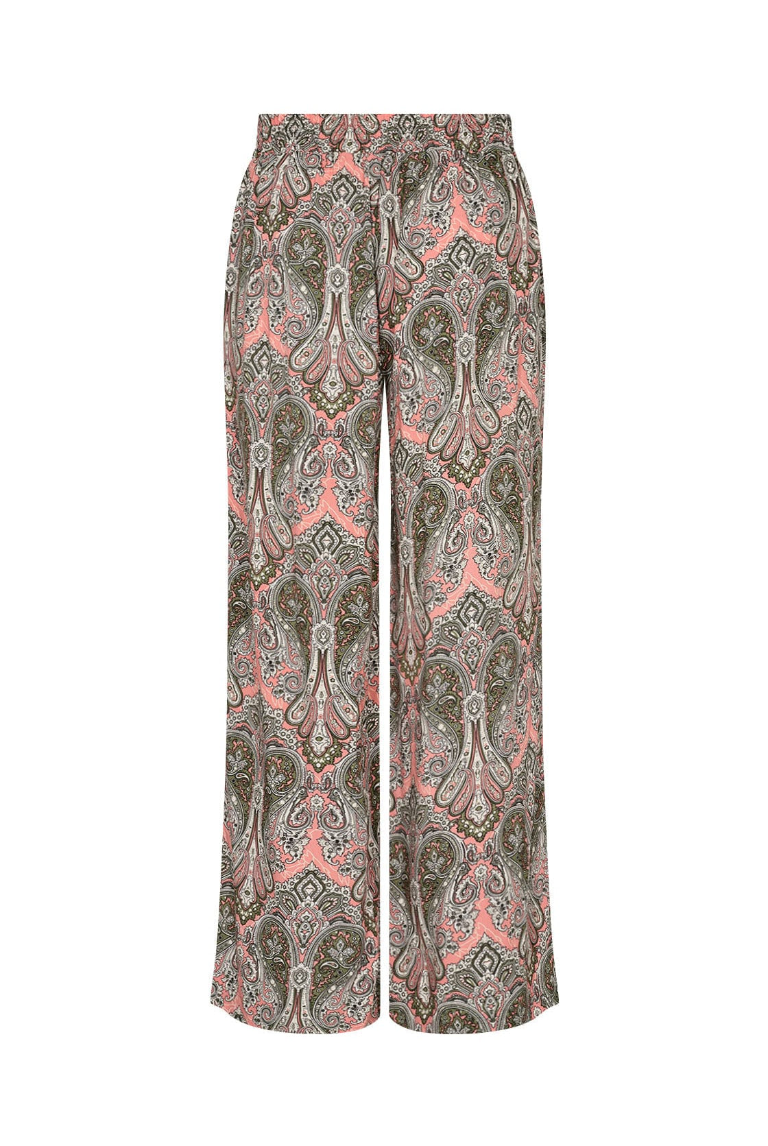 Soya Concept Kija Printed Trousers - Coral Haze Combi