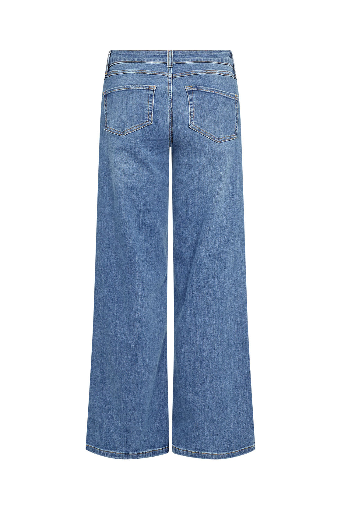 Soya Concept Kimberley 24-B Wide Leg Jeans - Coastal Fjord Med. Blue D