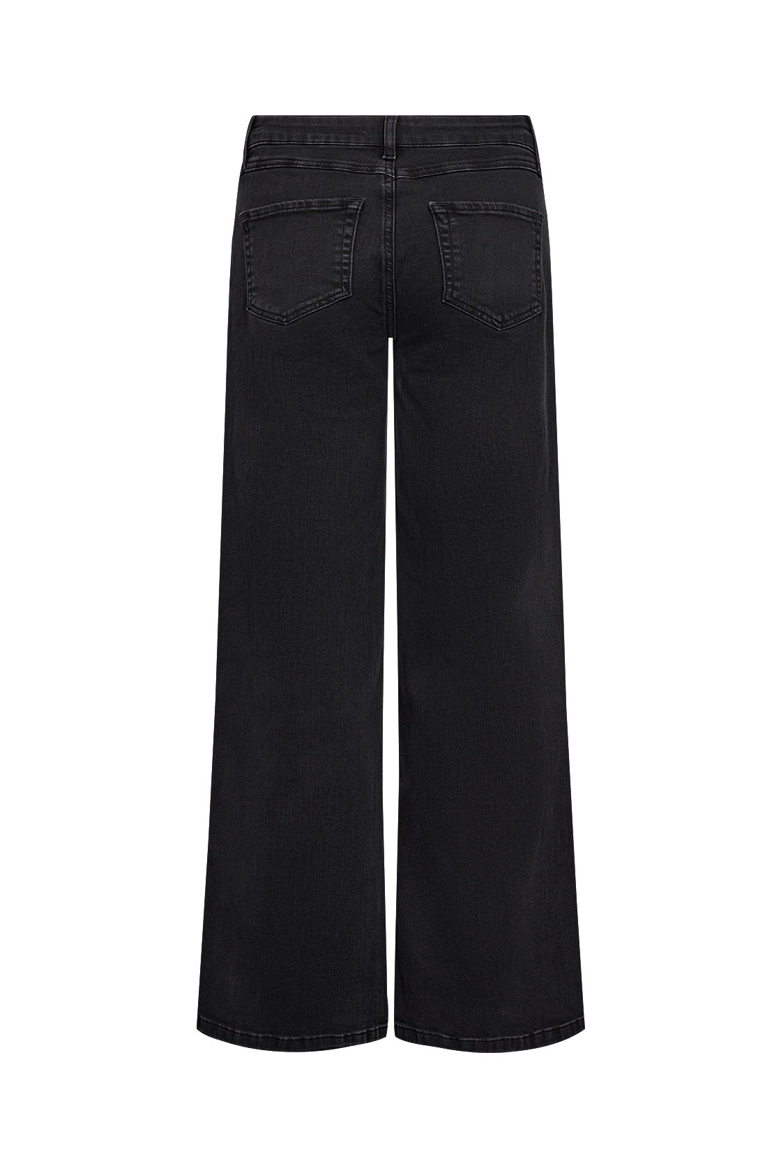Soya Concept Kimberley 24-B Wide Leg Jeans - Dark Grey Denim