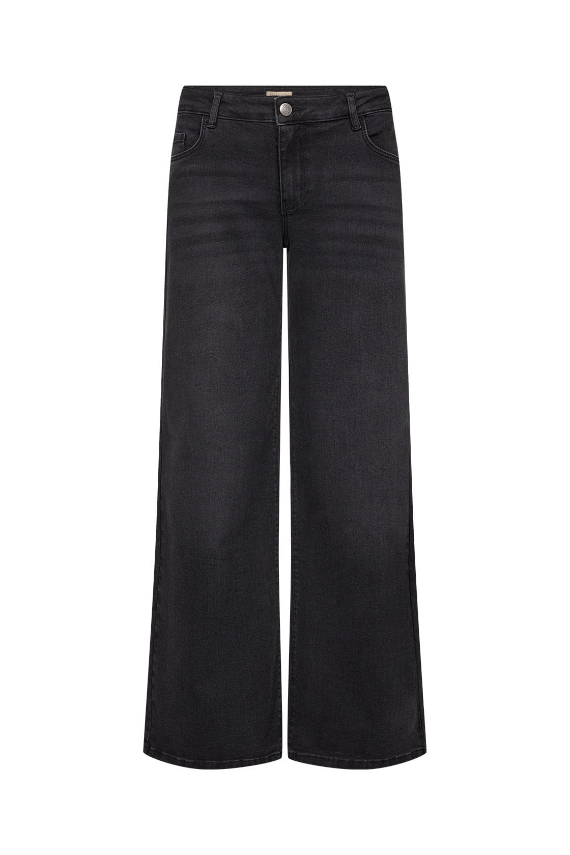 Soya Concept Kimberly 24-B Wide Leg Jeans - Dark Grey Denim