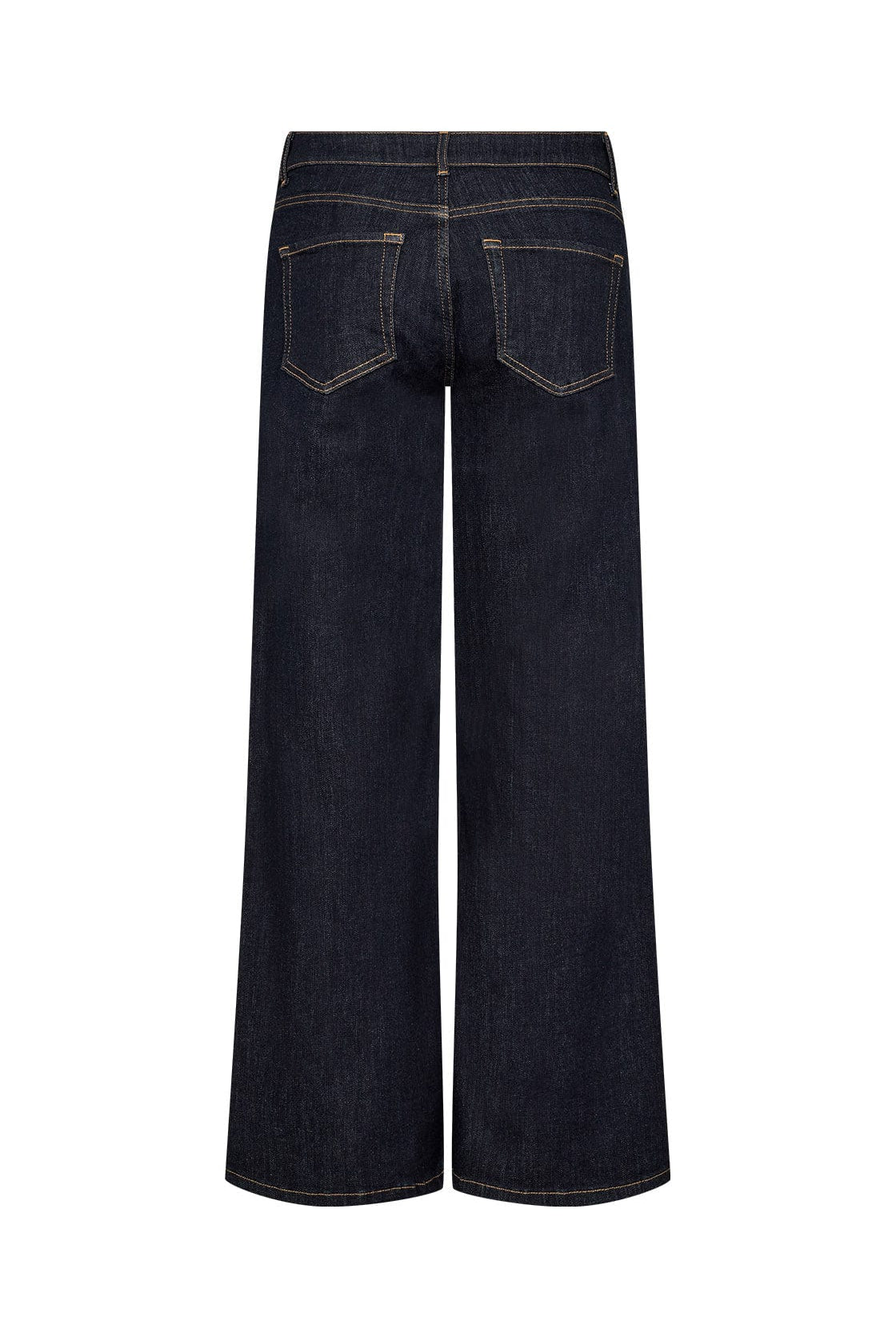 Soya Concept Kimberly 24-B Wide Leg Jeans - Raw Blue Denim