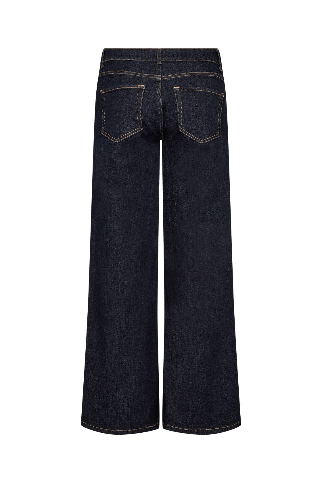 Soya Concept Kimberly 24-B Wide Leg Jeans - Raw Blue Denim
