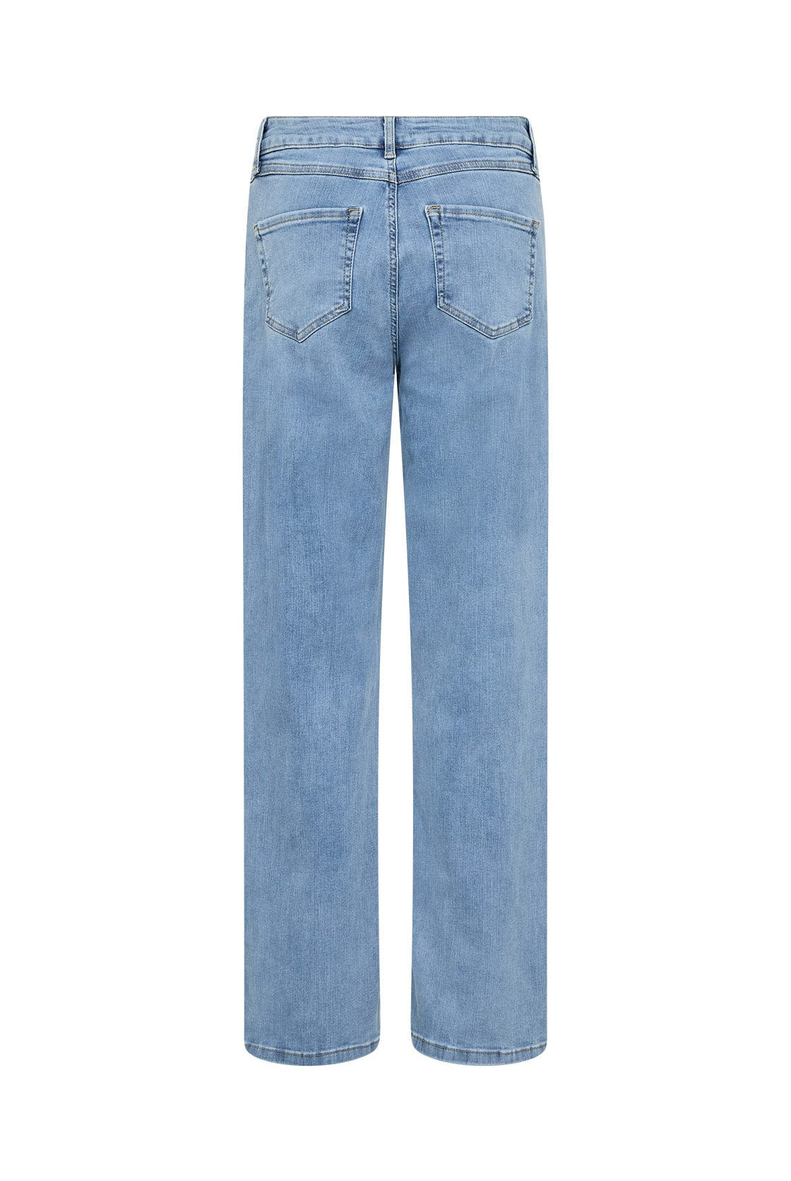 Soya Concept Kimberly 34-B Straight Leg Jeans - Light Blue Denim