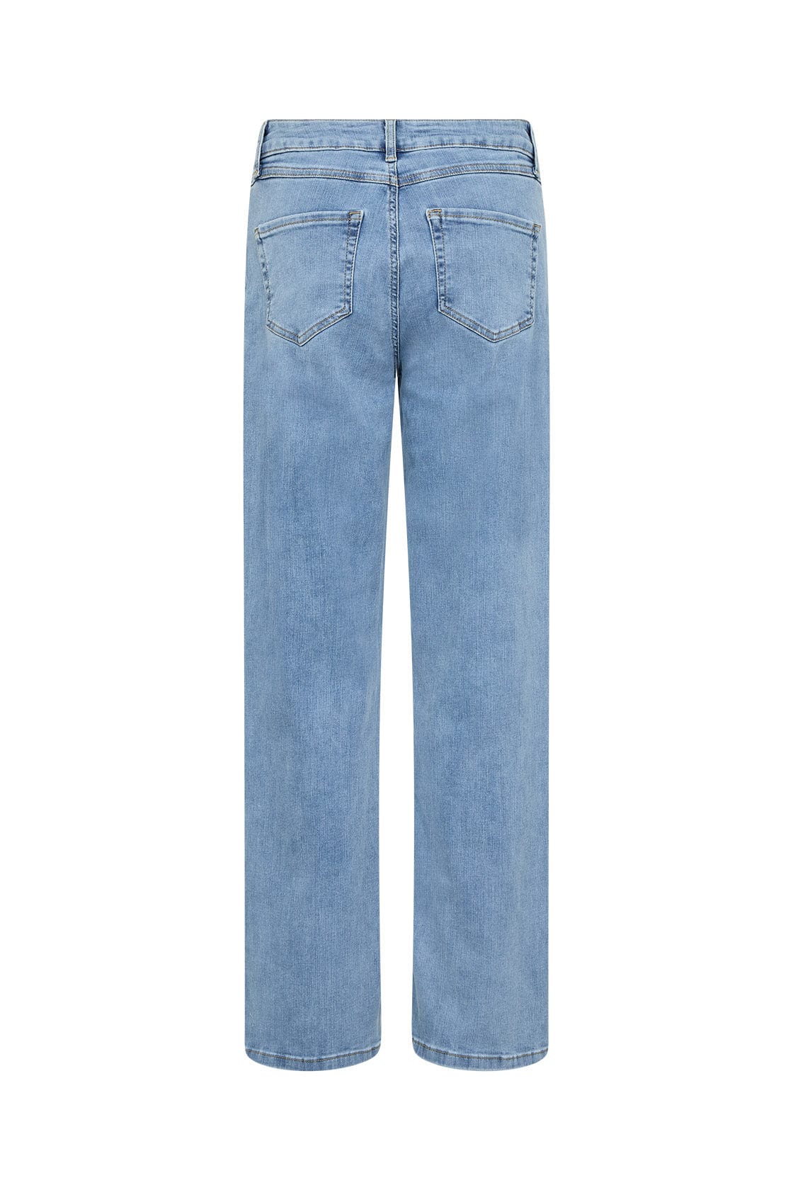 Soya Concept Kimberly 34-B Straight Leg Jeans - Light Blue Denim