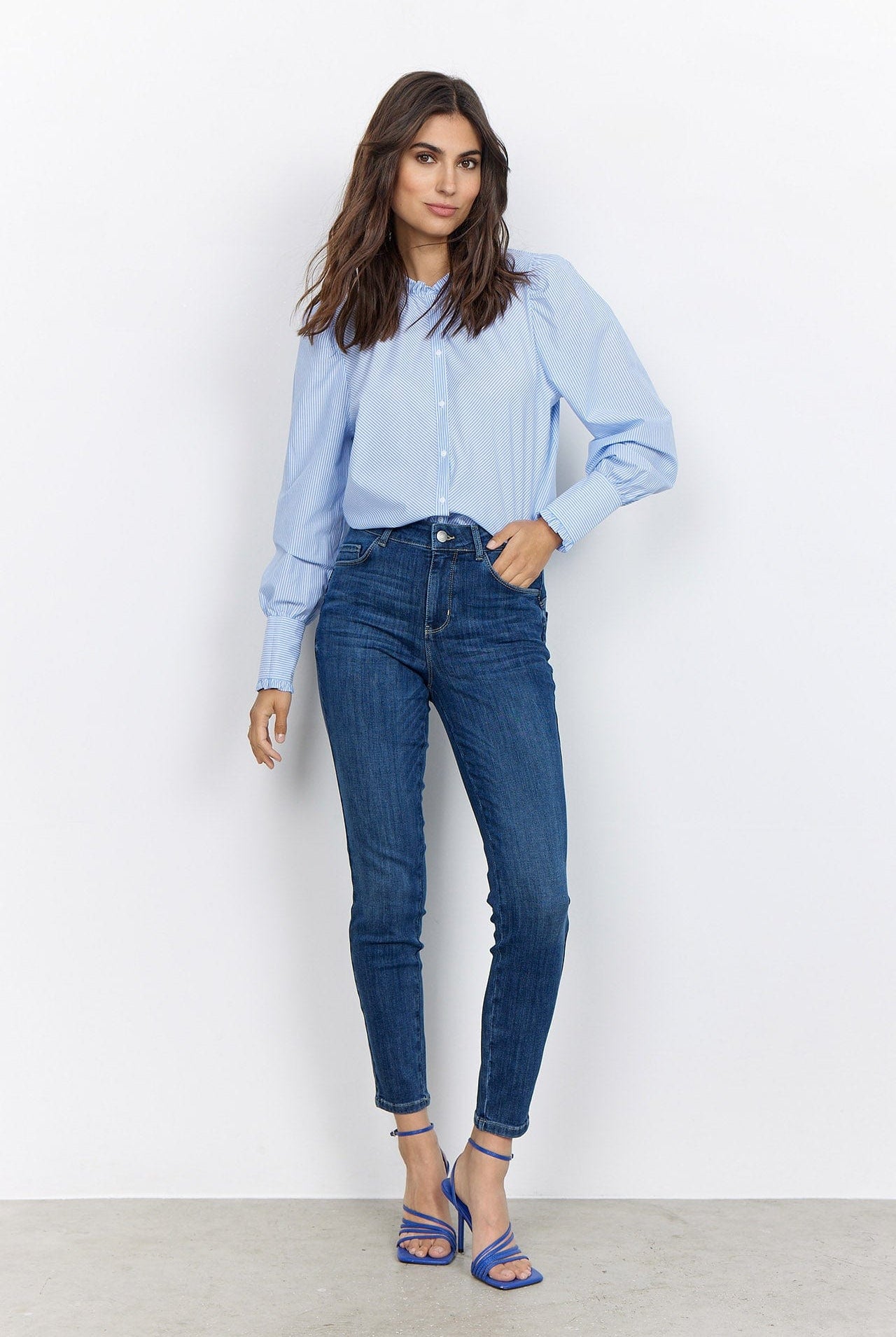 Soya Concept Kimberly Jeans - Dark Blue Denim