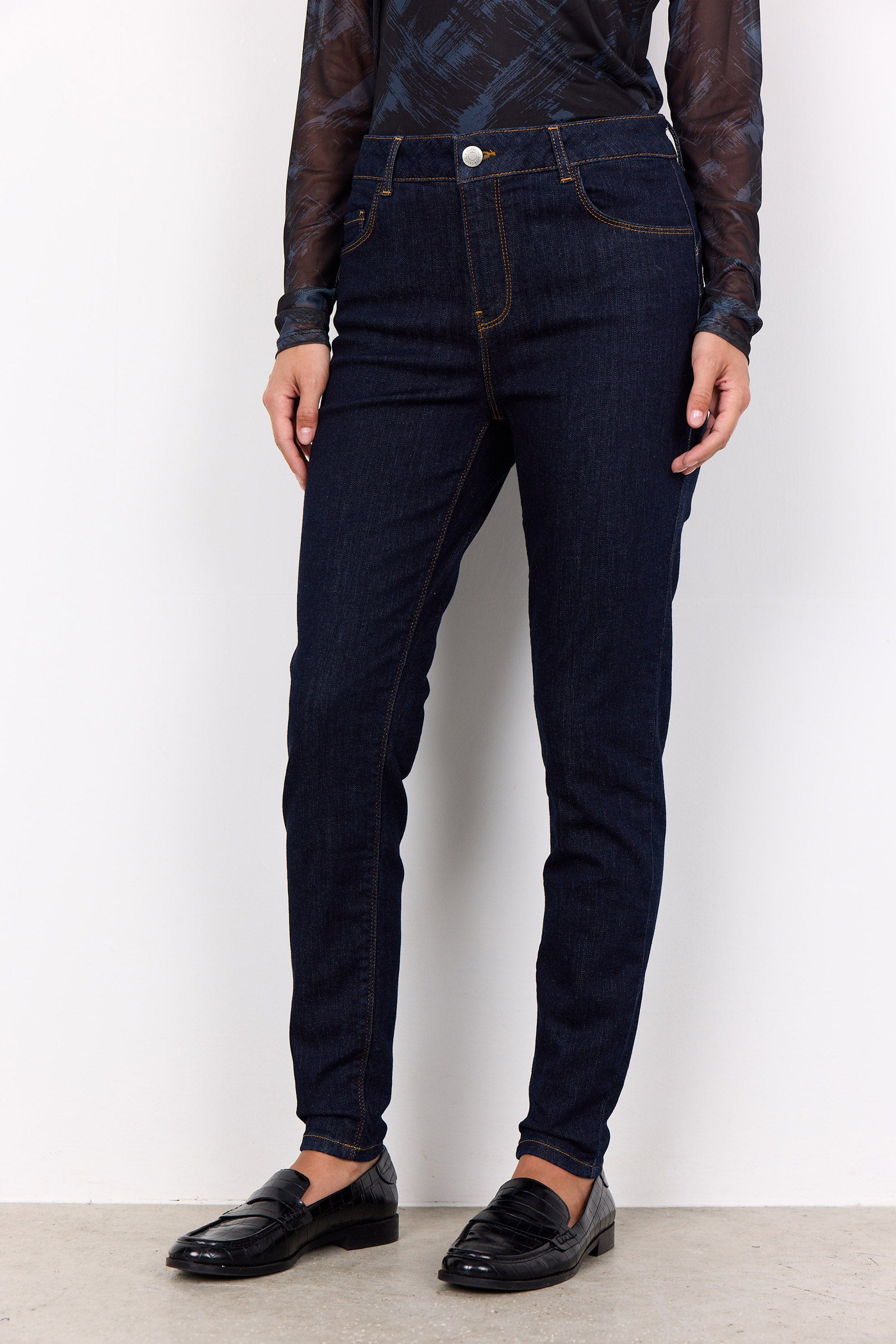 Soya Concept Kimberly Patrizia Jeans - Raw Blue Denim