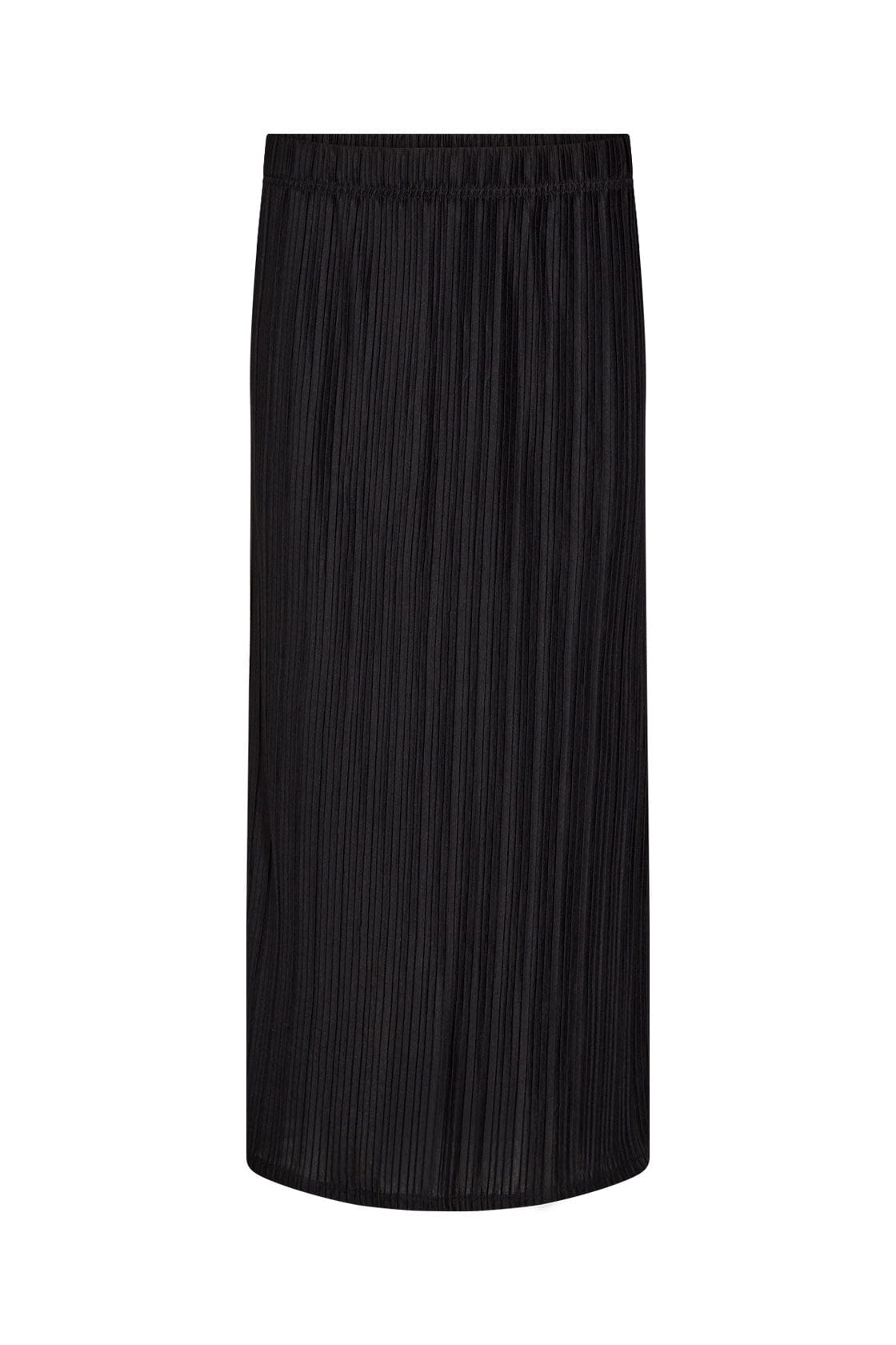 Soya Concept Kirit Plisse Maxi Skirt - Black