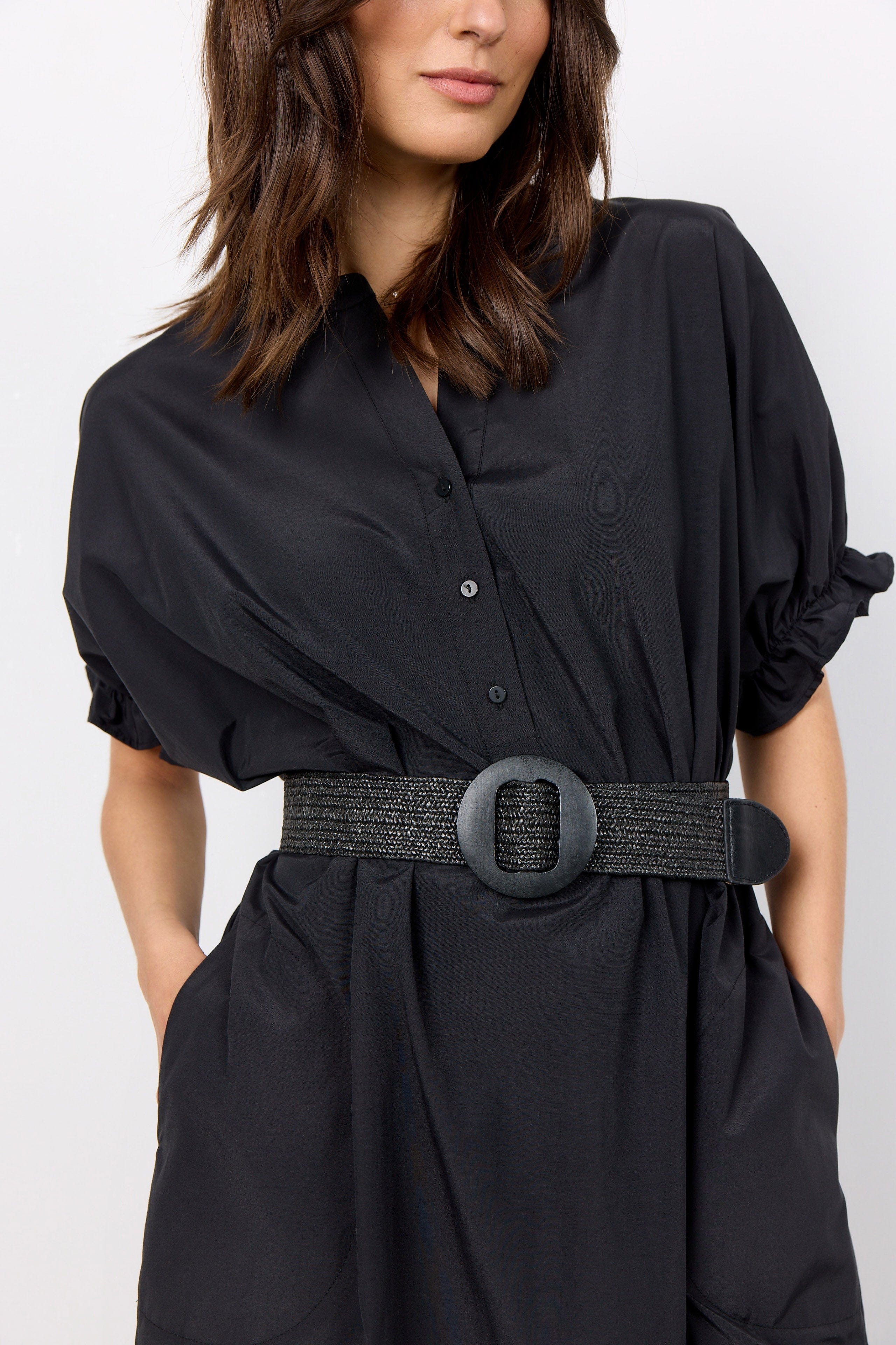 Soya Concept Linka Woven Belt - Black