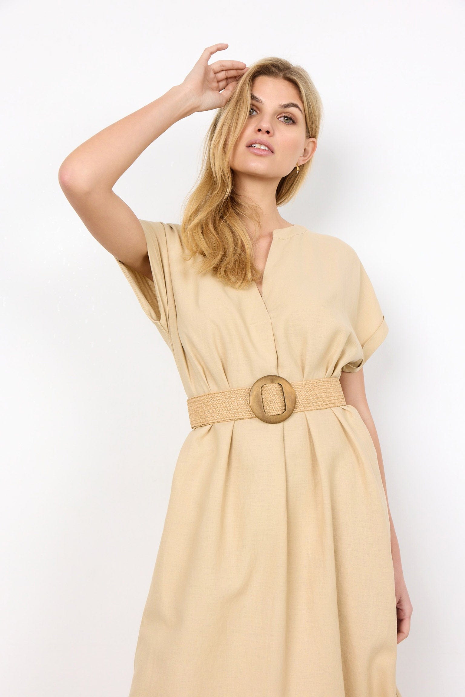Soya Concept Linka Woven Belt - Sand