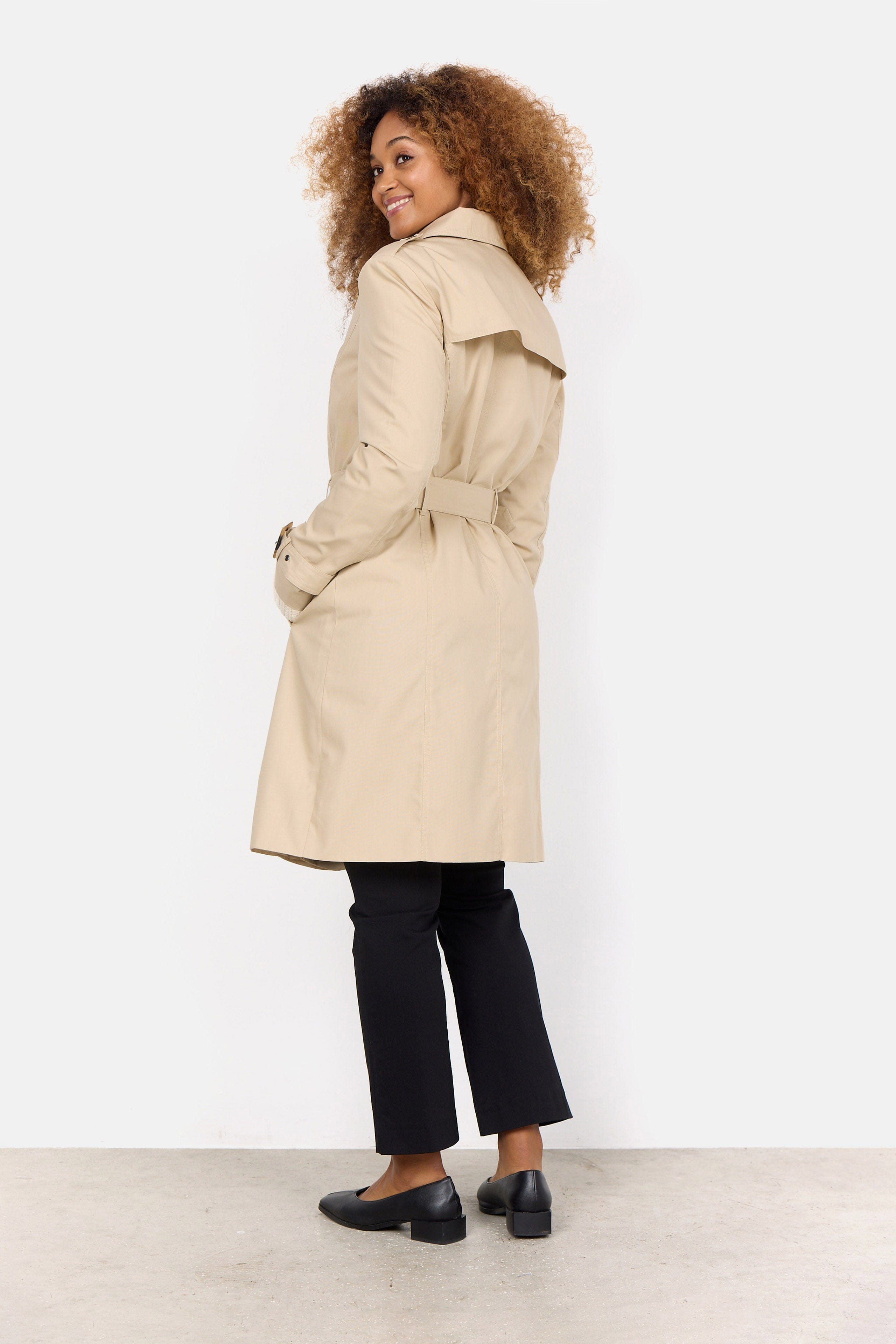 Soya Concept Lora Trench Coat - Sand