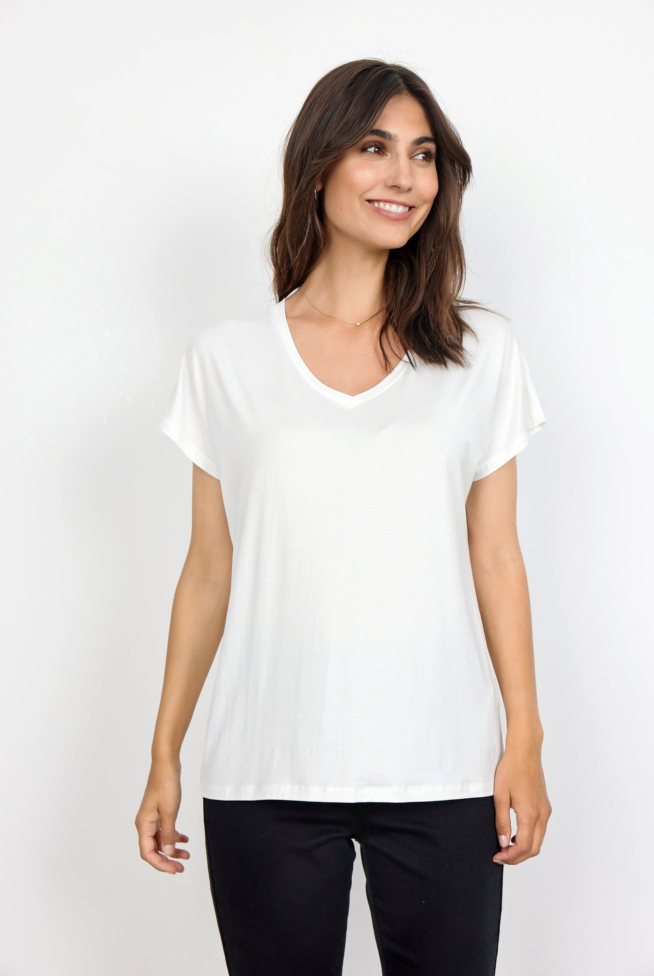 Soya Concept Marica T-Shirt - Off White