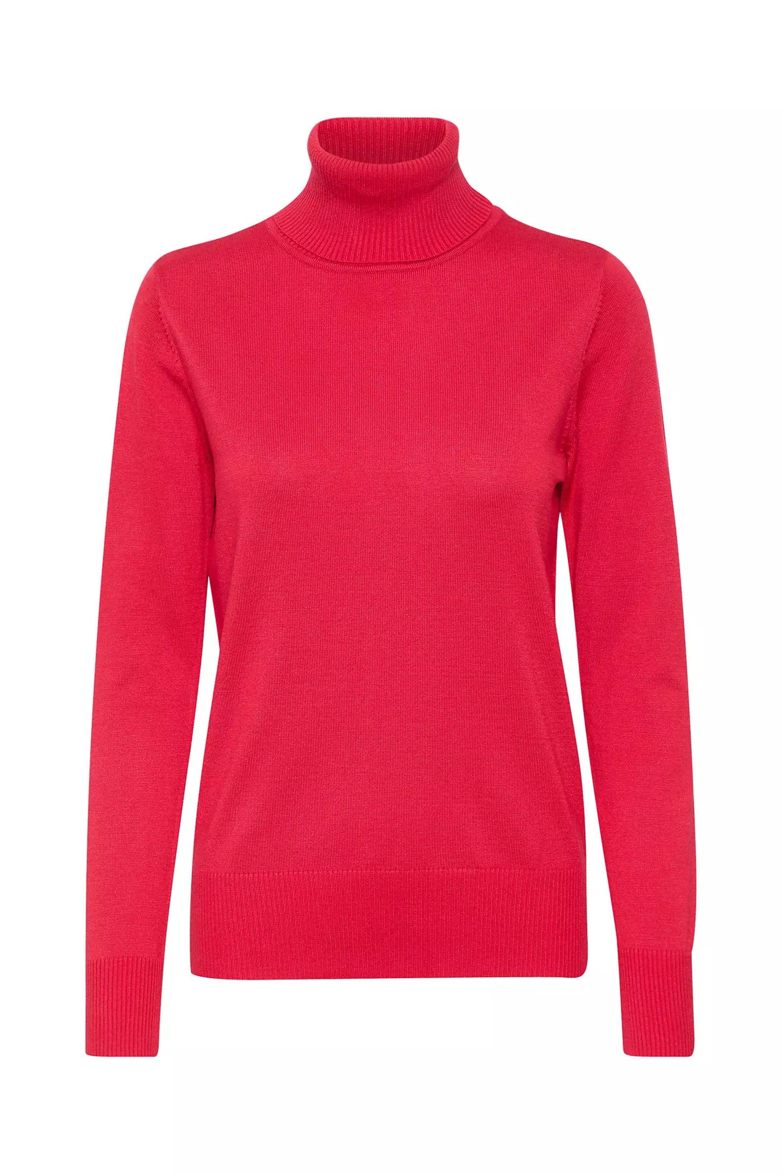 Soya Concept Mila Roll Neck Jumper - Winterberry