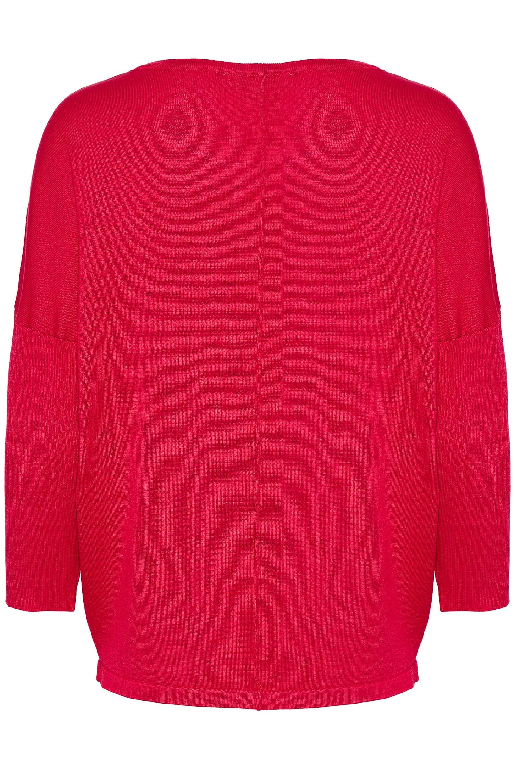 Soya Concept Mila Round Neck Jumper - Winterberry