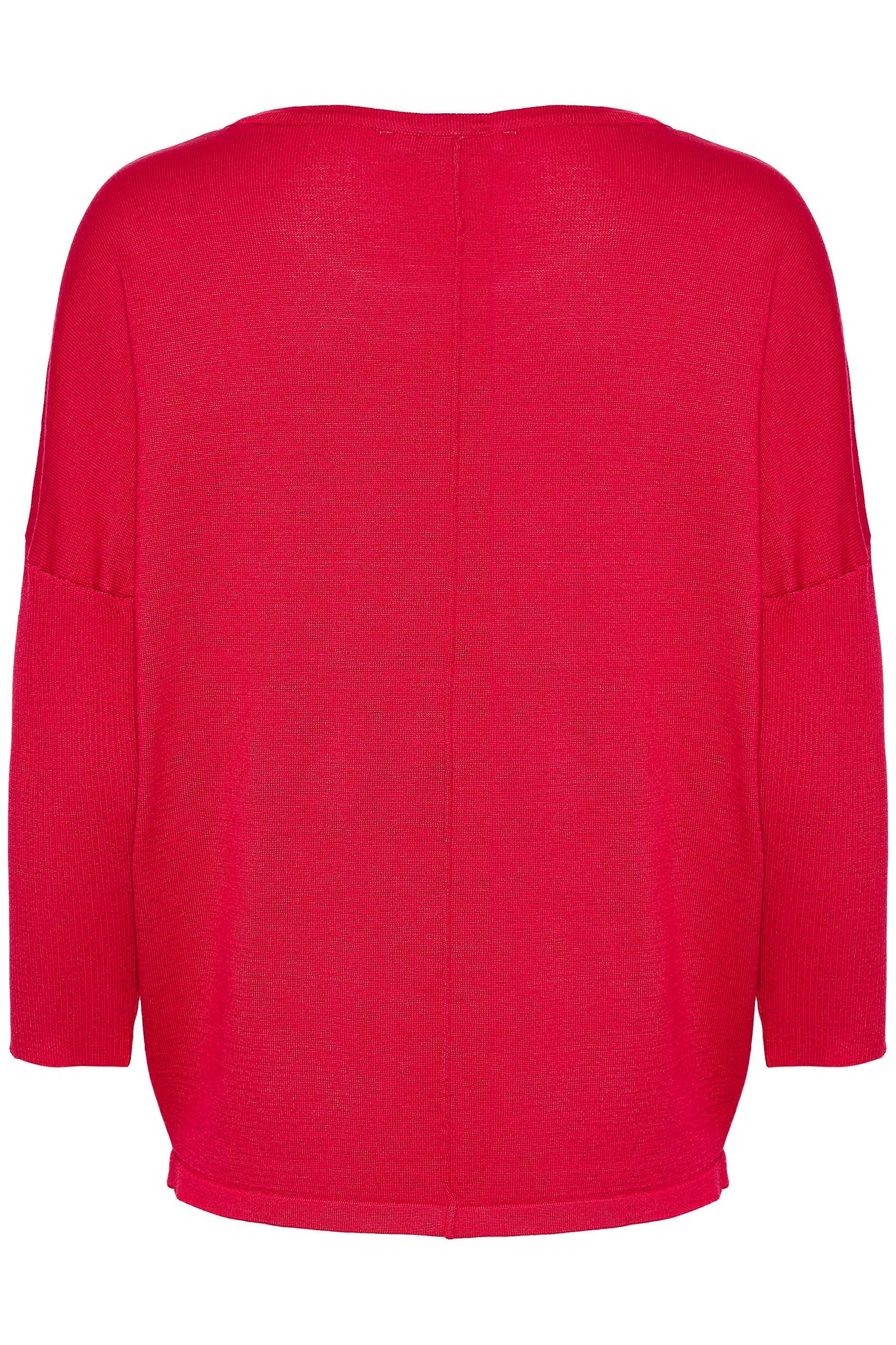 Soya Concept Mila Round Neck Jumper - Winterberry