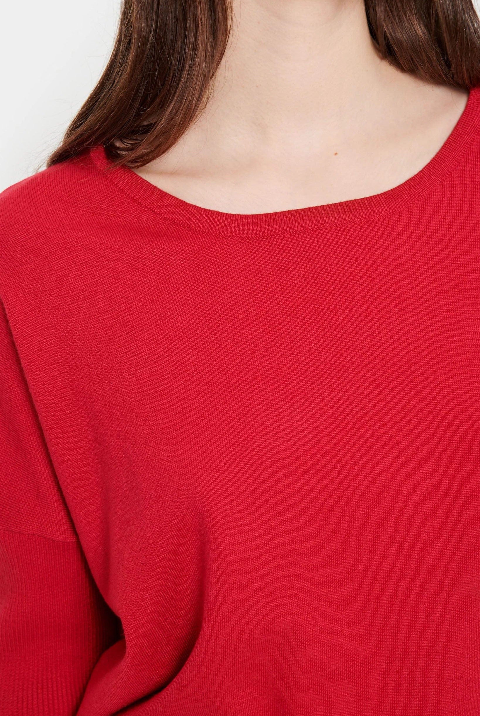 Soya Concept Mila Round Neck Jumper - Winterberry