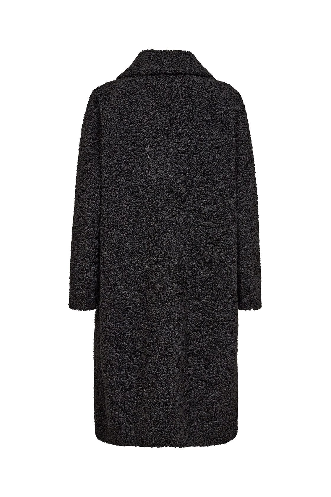 Soya Concept Mukite Teddy Coat - Black