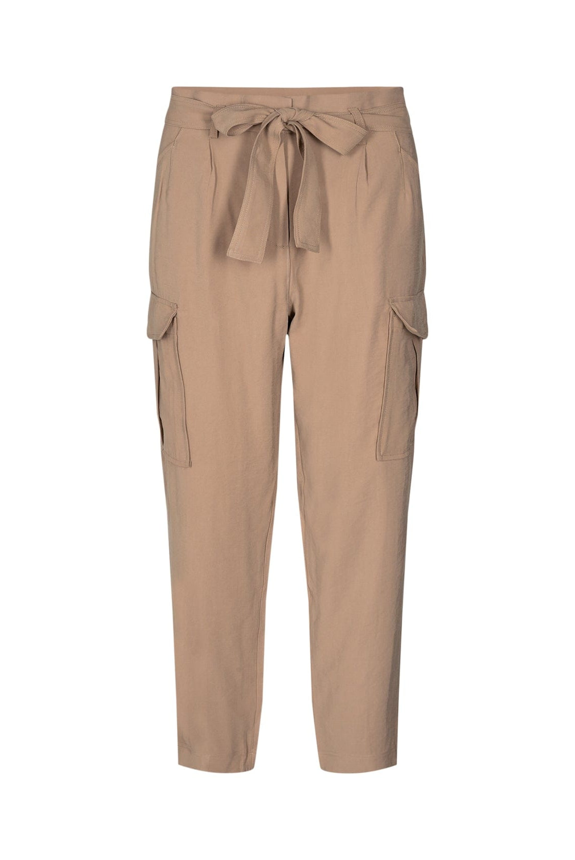 Soya Concept Nabila Belted Cargo Trousers - Camel