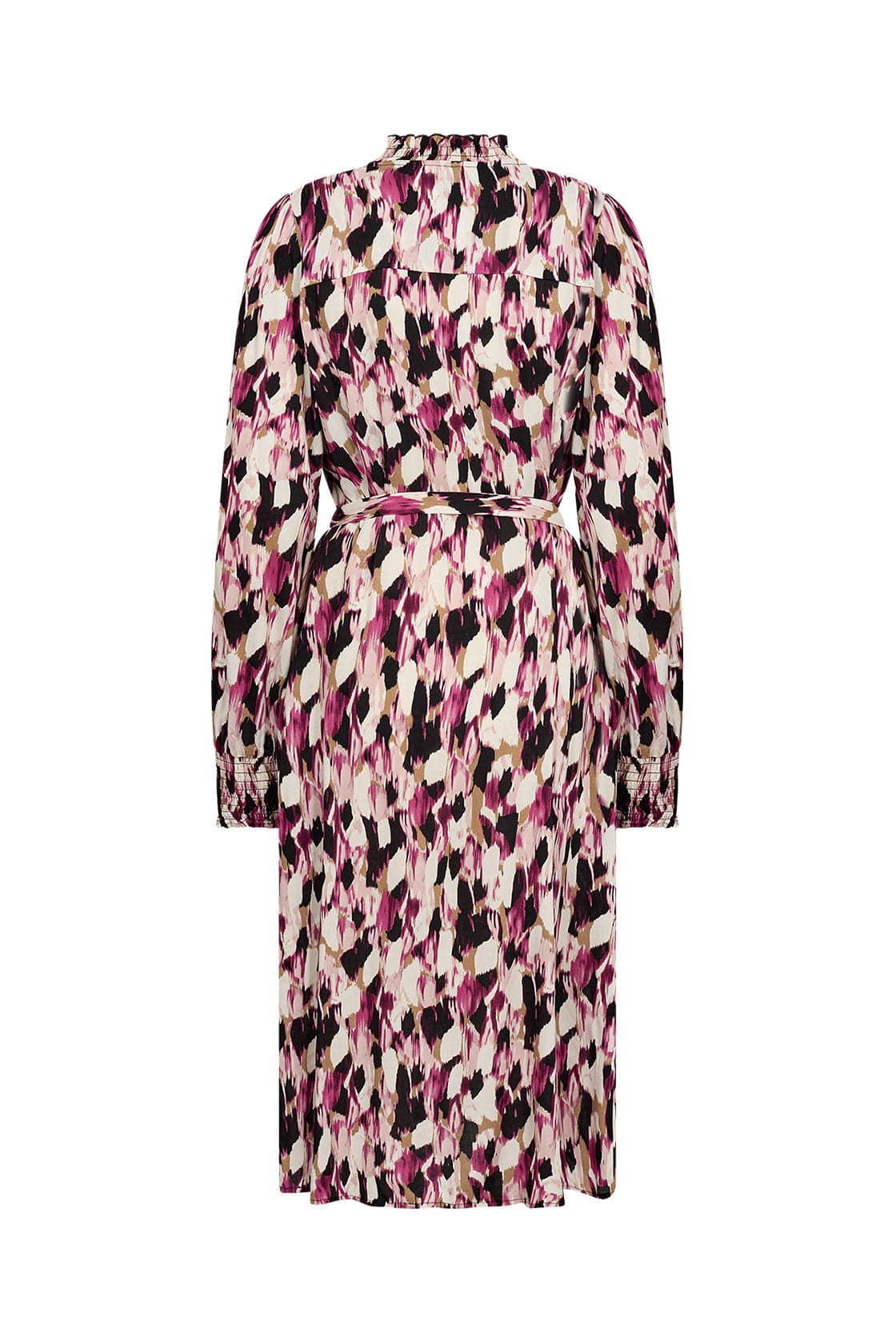 Soya Concept Nanna Printed Dress - Fuchsia Combi