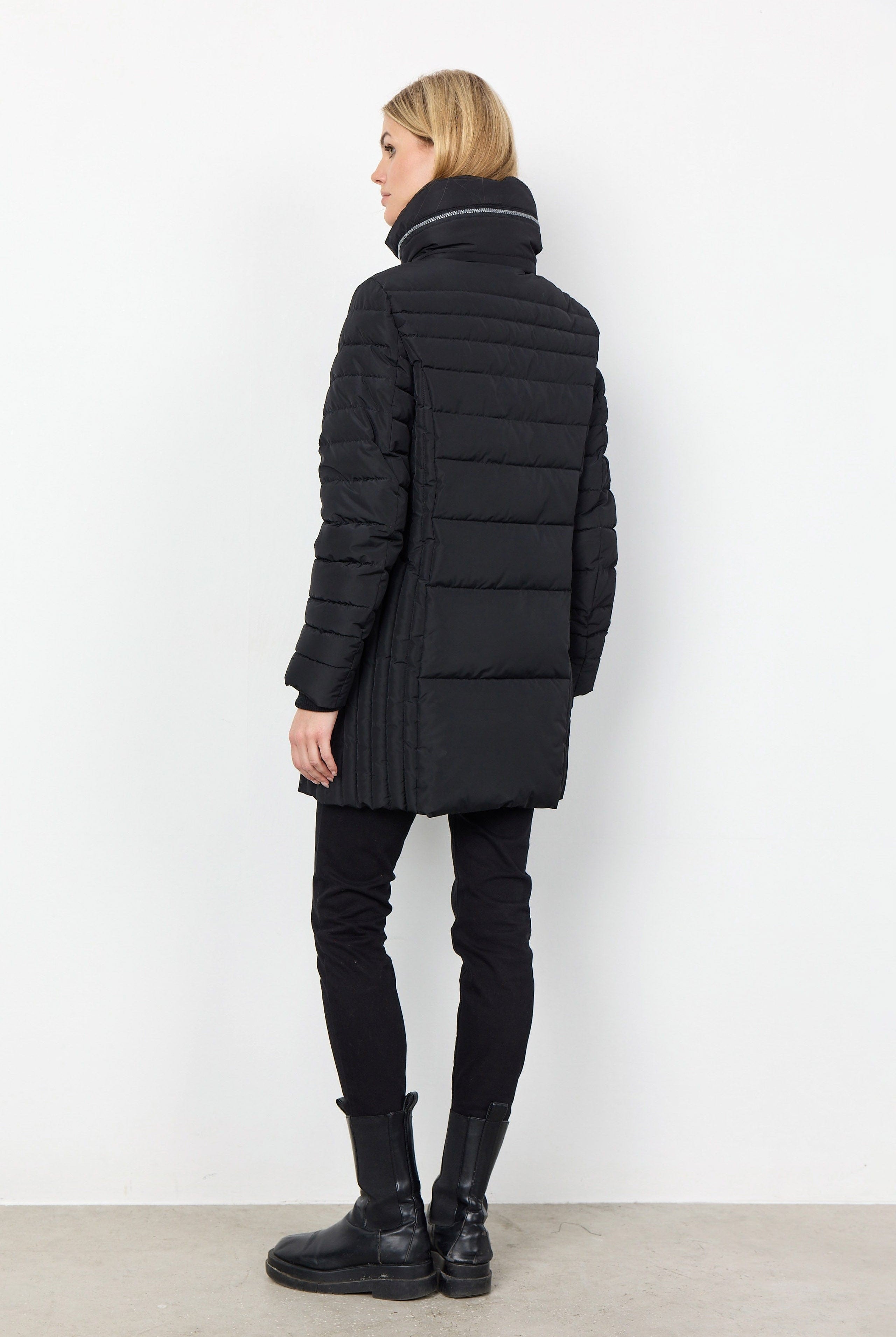Soya Concept Nina Quilted Jacket - Black