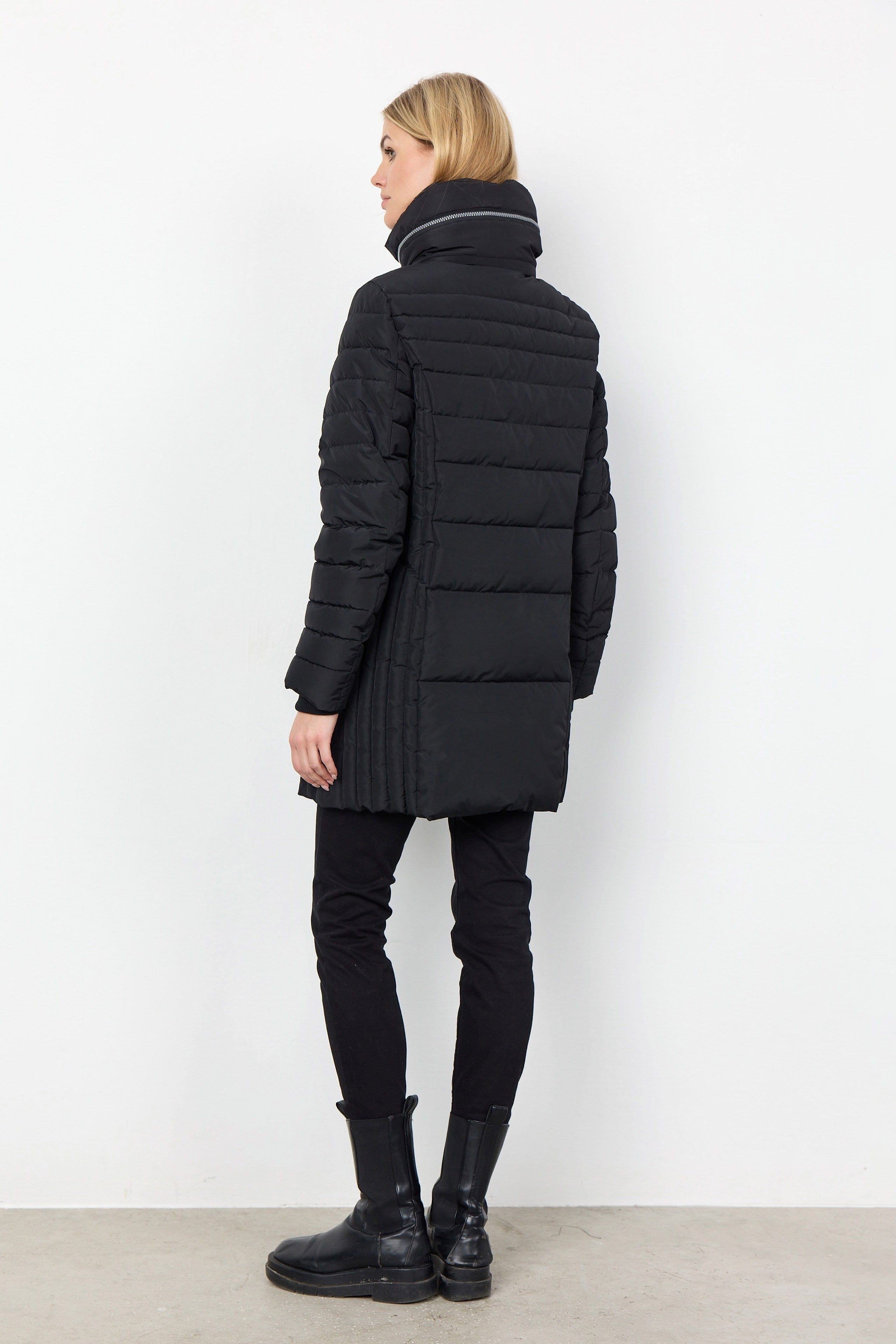 Soya Concept Nina Quilted Jacket - Black