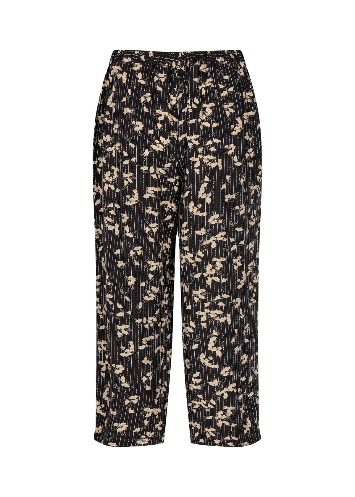 Soya Concept Ohio Printed Culottes - Black