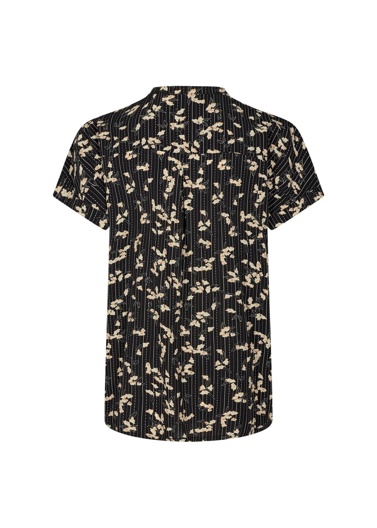 Soya Concept Ohio Printed Top - Black