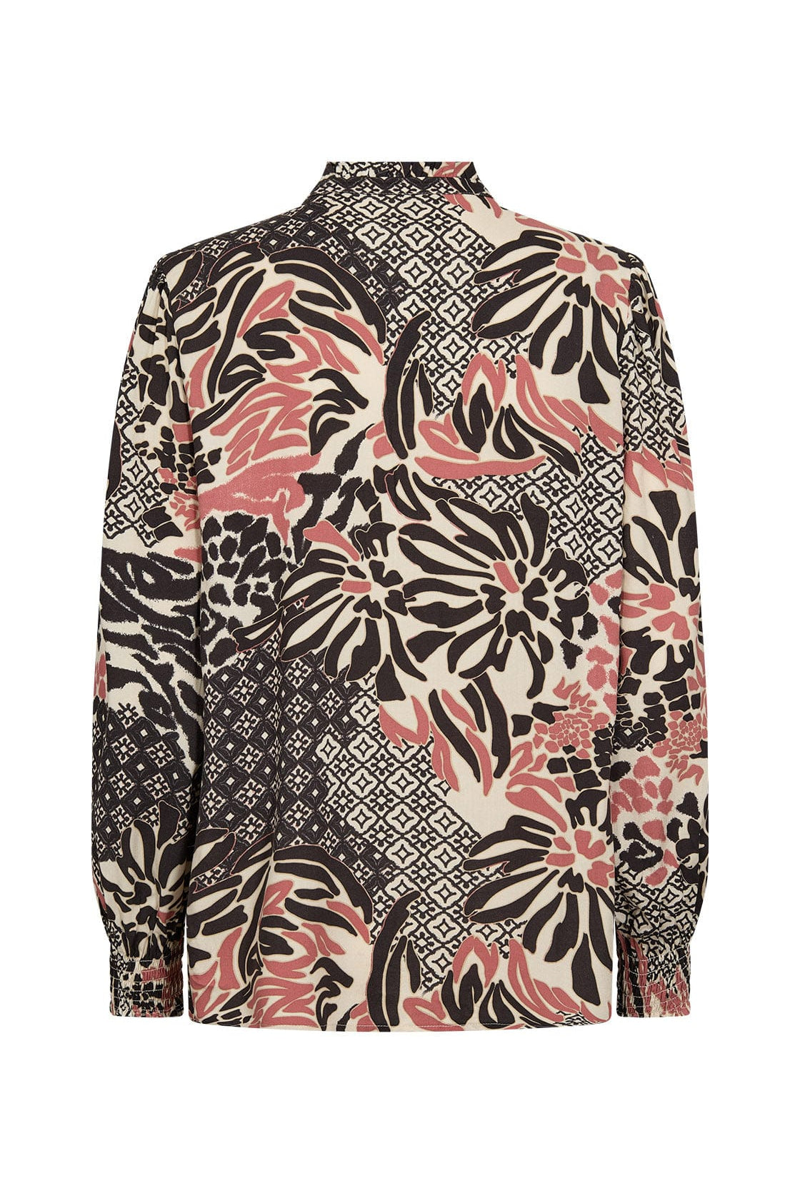 Soya Concept Olette Printed Blouse - Blush Combi