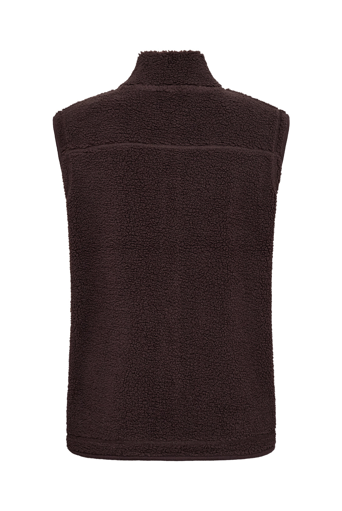 Soya Concept Onyx Fleece Gilet - Chocolate Plum