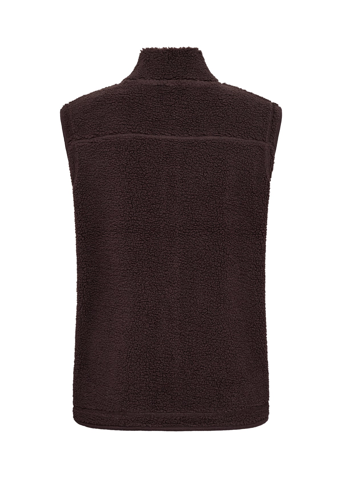 Soya Concept Onyx Fleece Gilet - Chocolate Plum