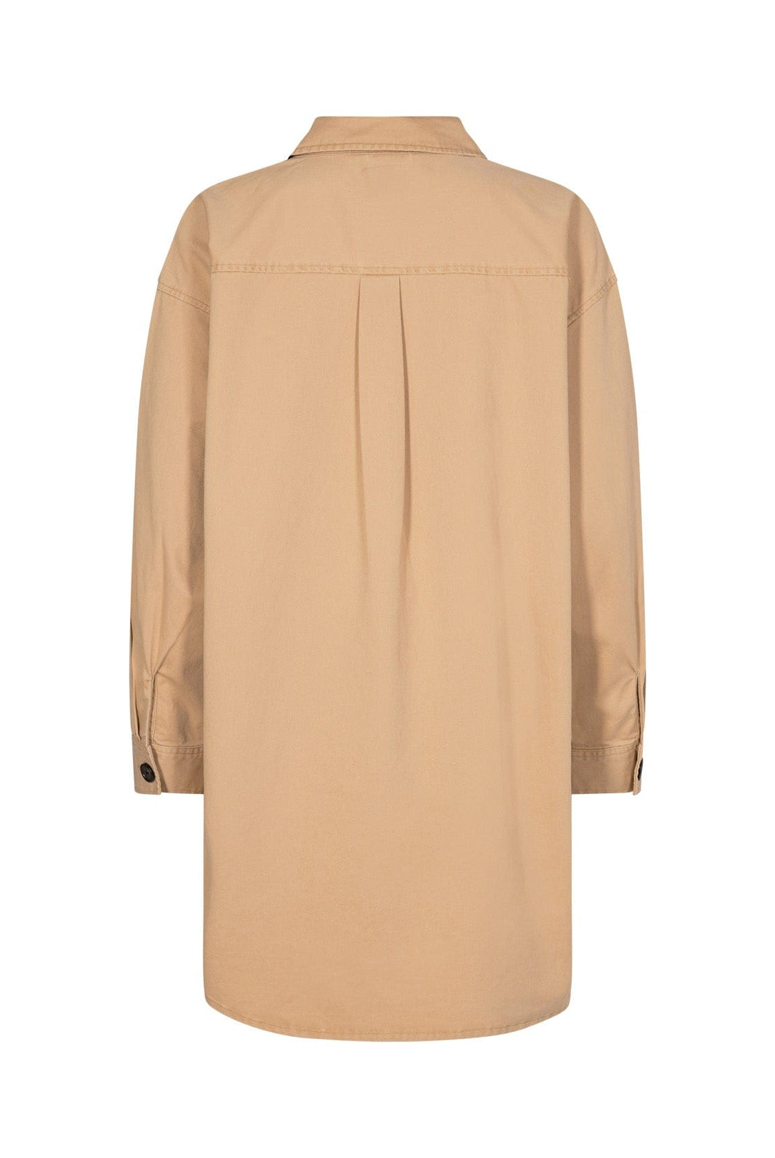 Soya Concept Orion Cotton Jacket - Biscuit