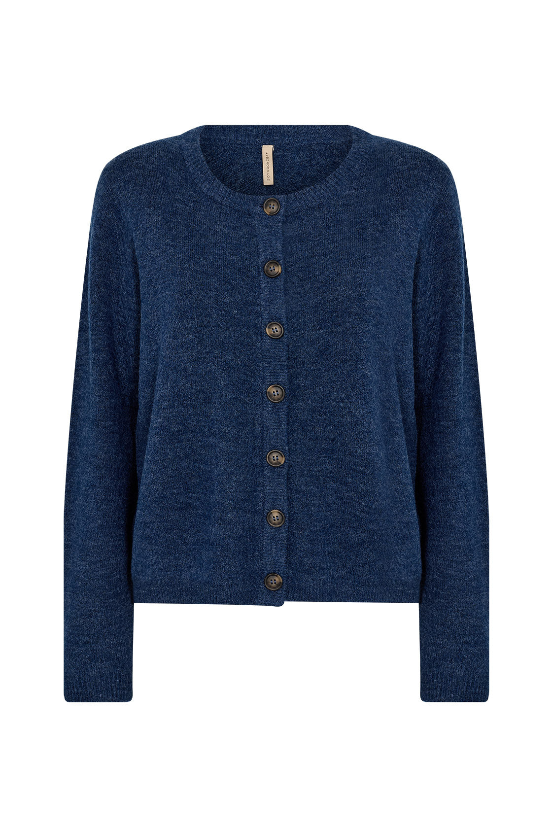 Soya Concept Orlean Cardigan - Estate Blue Melange