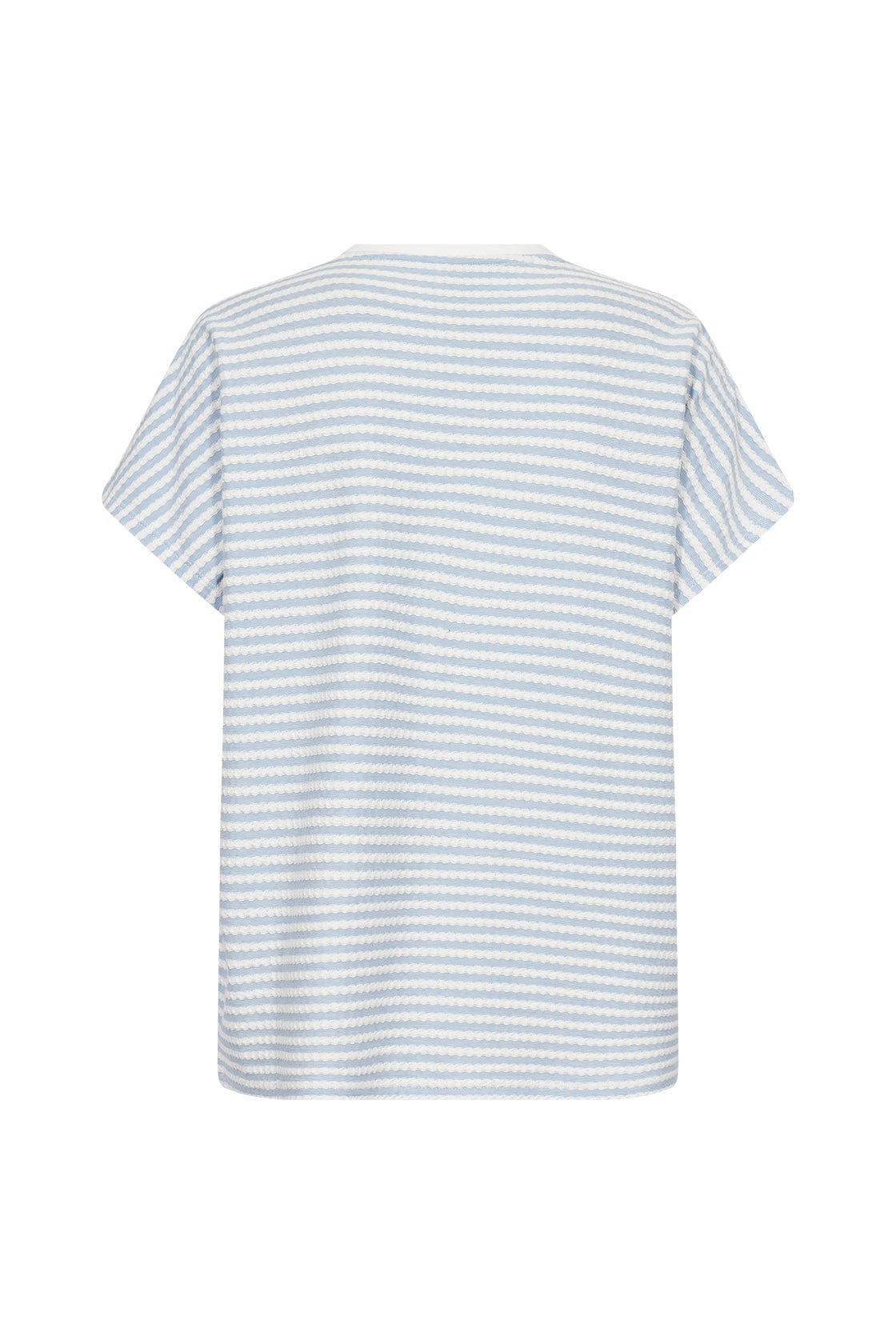 Soya Concept Pisa Stripe T-Shirt - Air Blue Combi