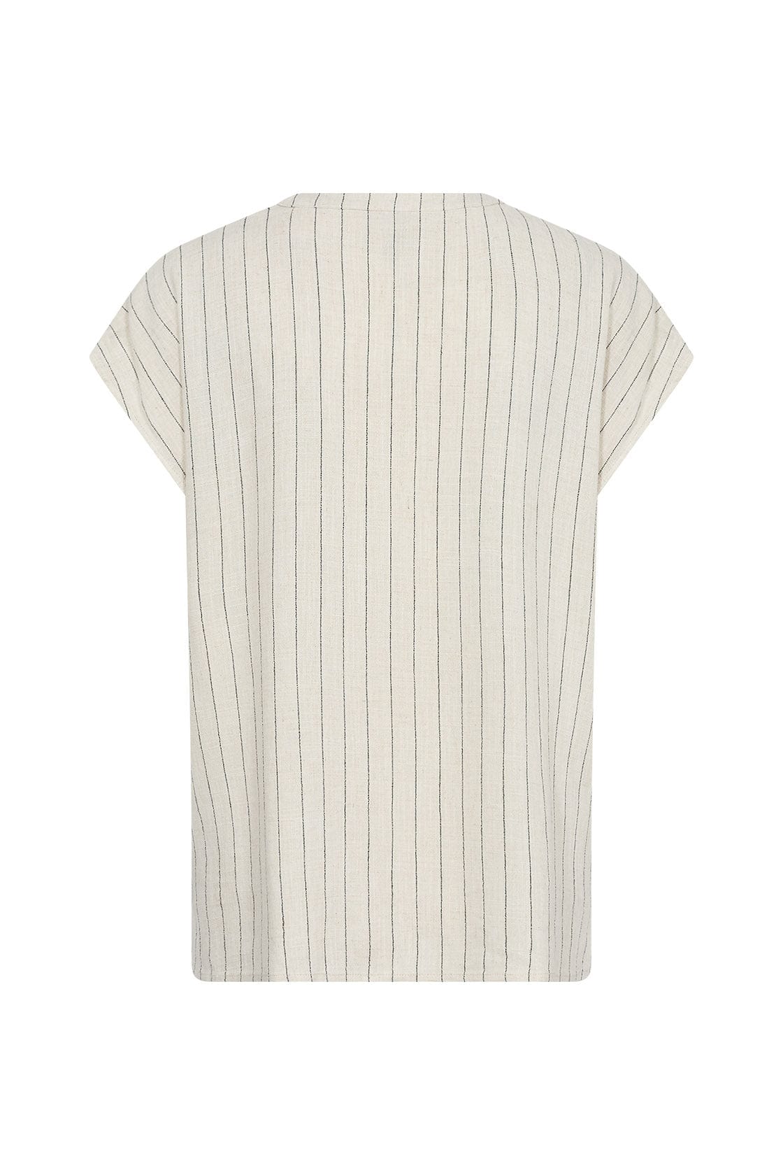 Soya Concept Poula Stripe Top - Cream Combi