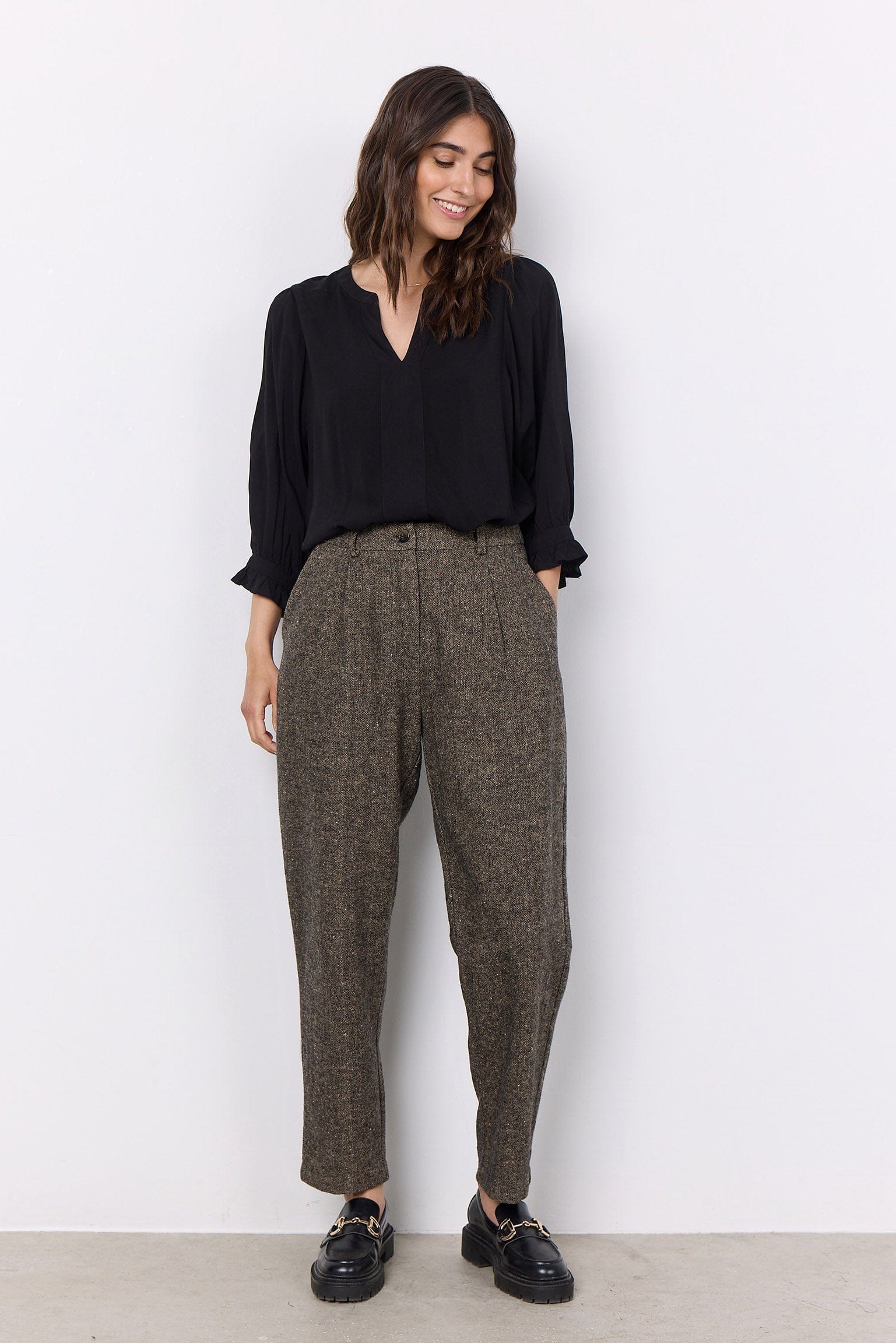 Soya Concept Radia Blouse - Black