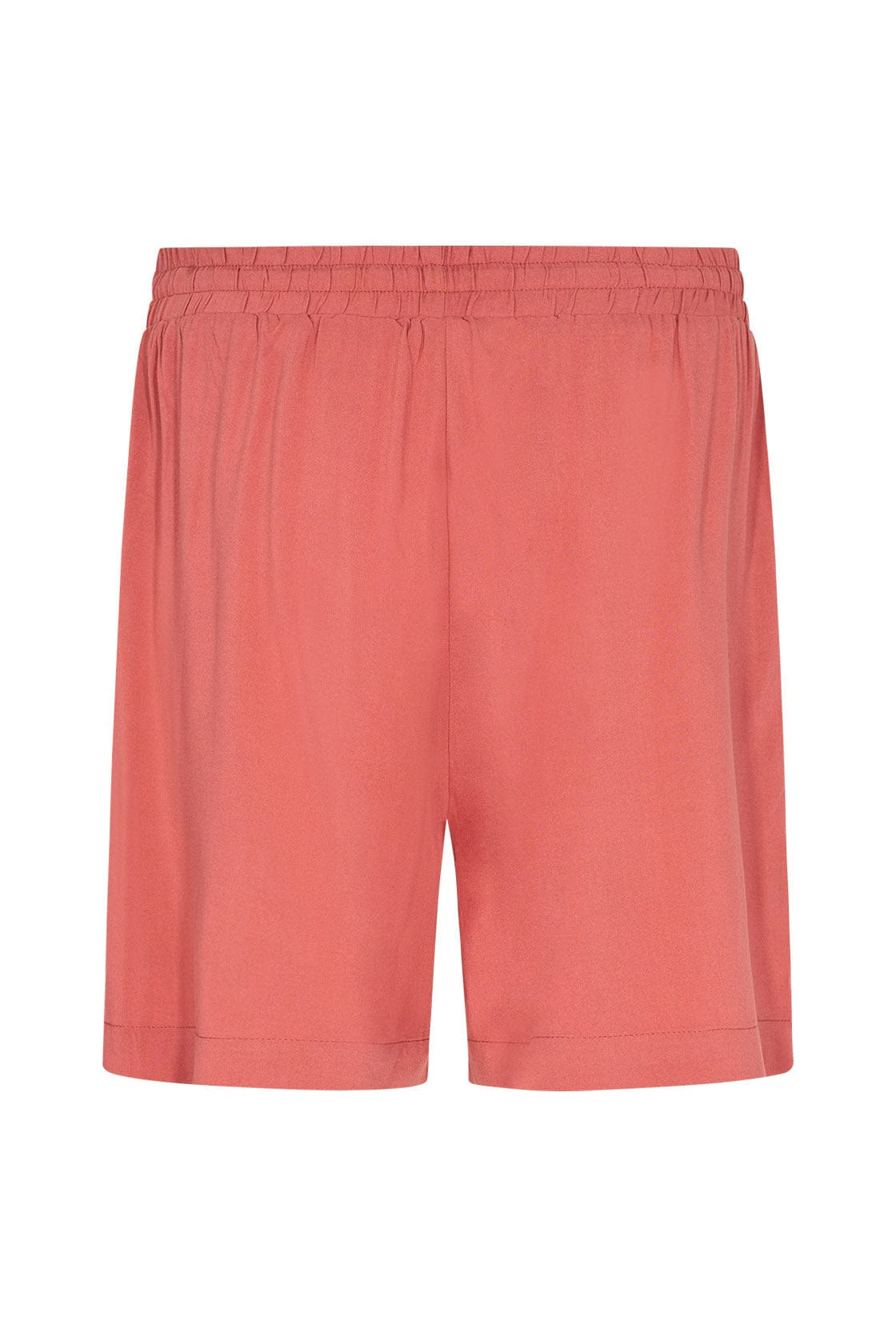 Soya Concept Radia Elasticated Waist Shorts - Dusty Red